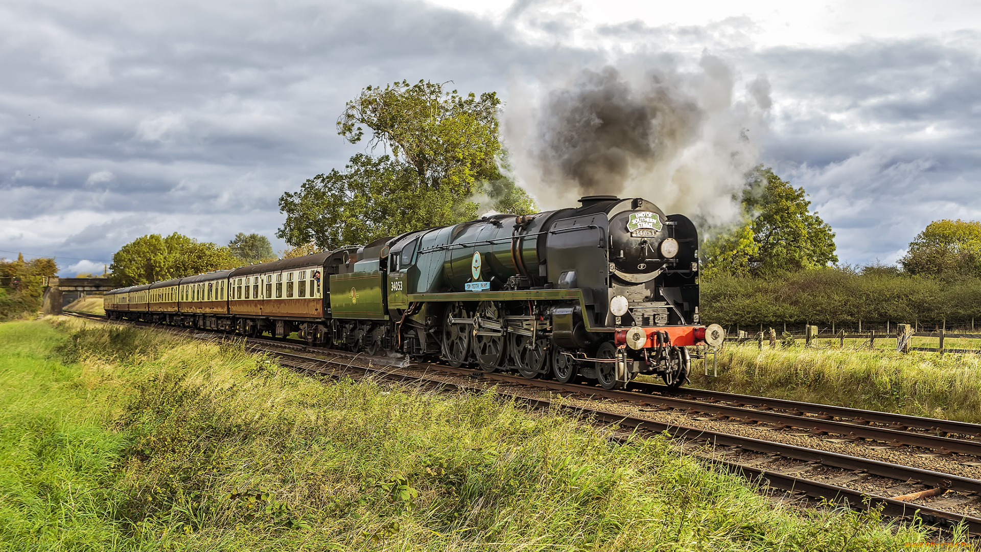 техника, паровозы, локомотив, состав