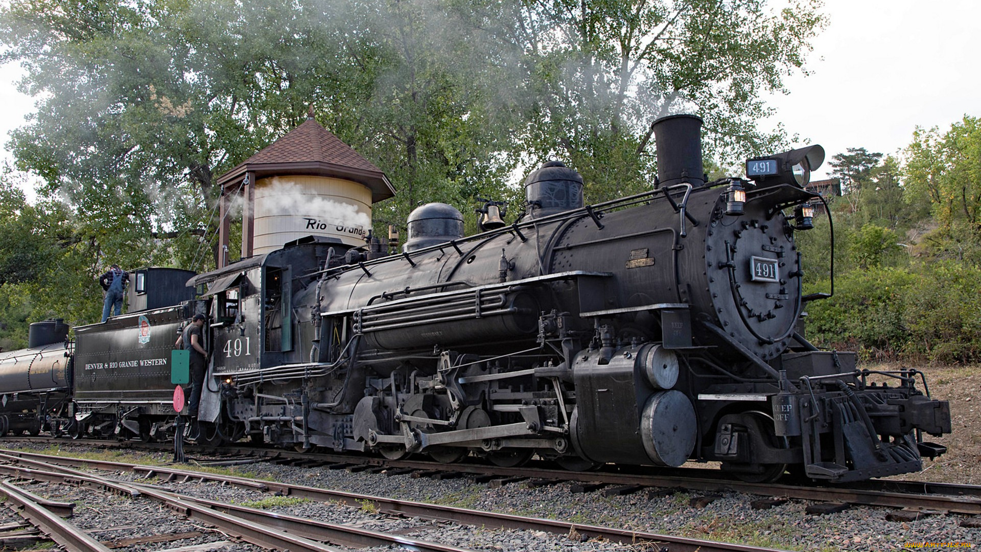 техника, паровозы, локомотив, состав