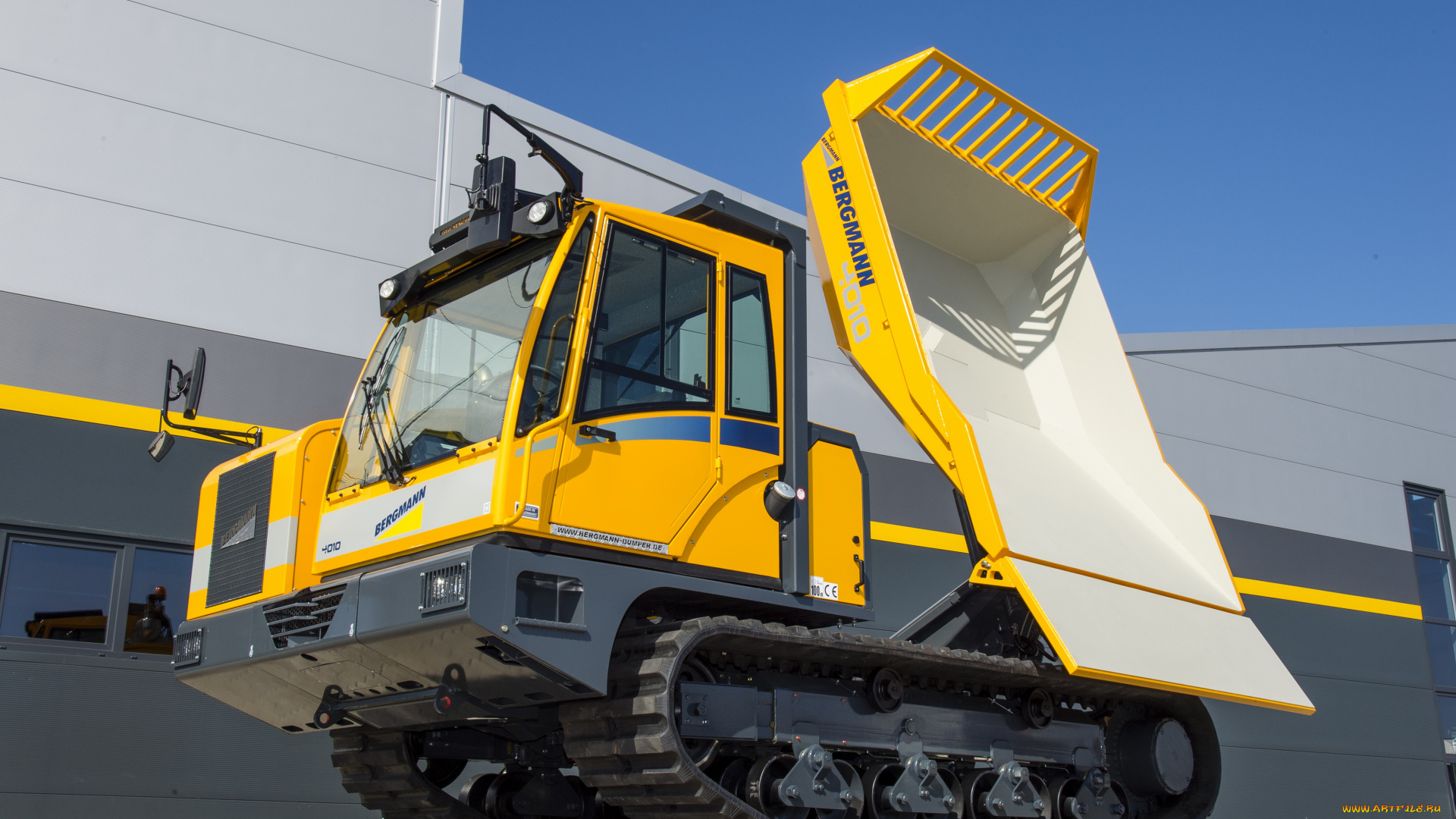 техника, строительная, техника, bergmann