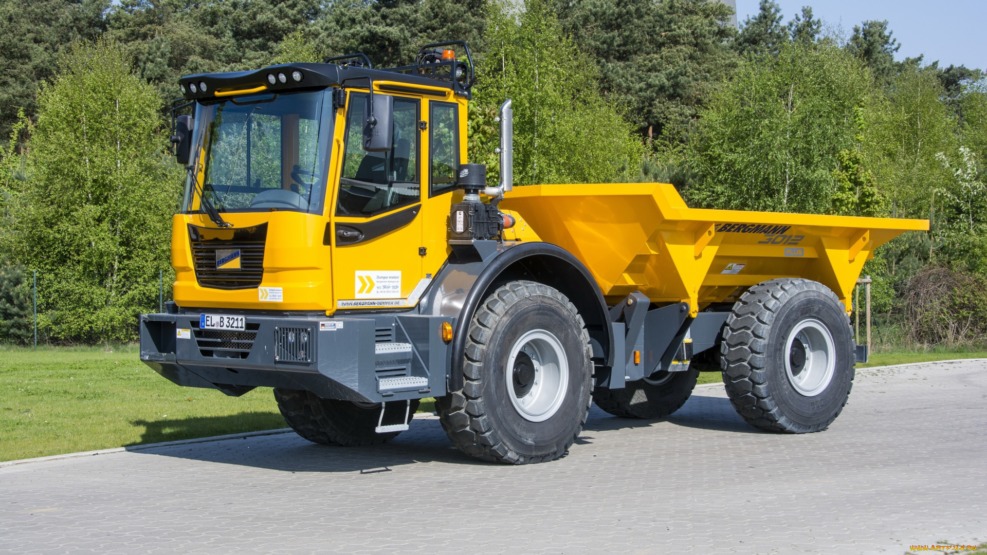 техника, строительная, техника, bergmann