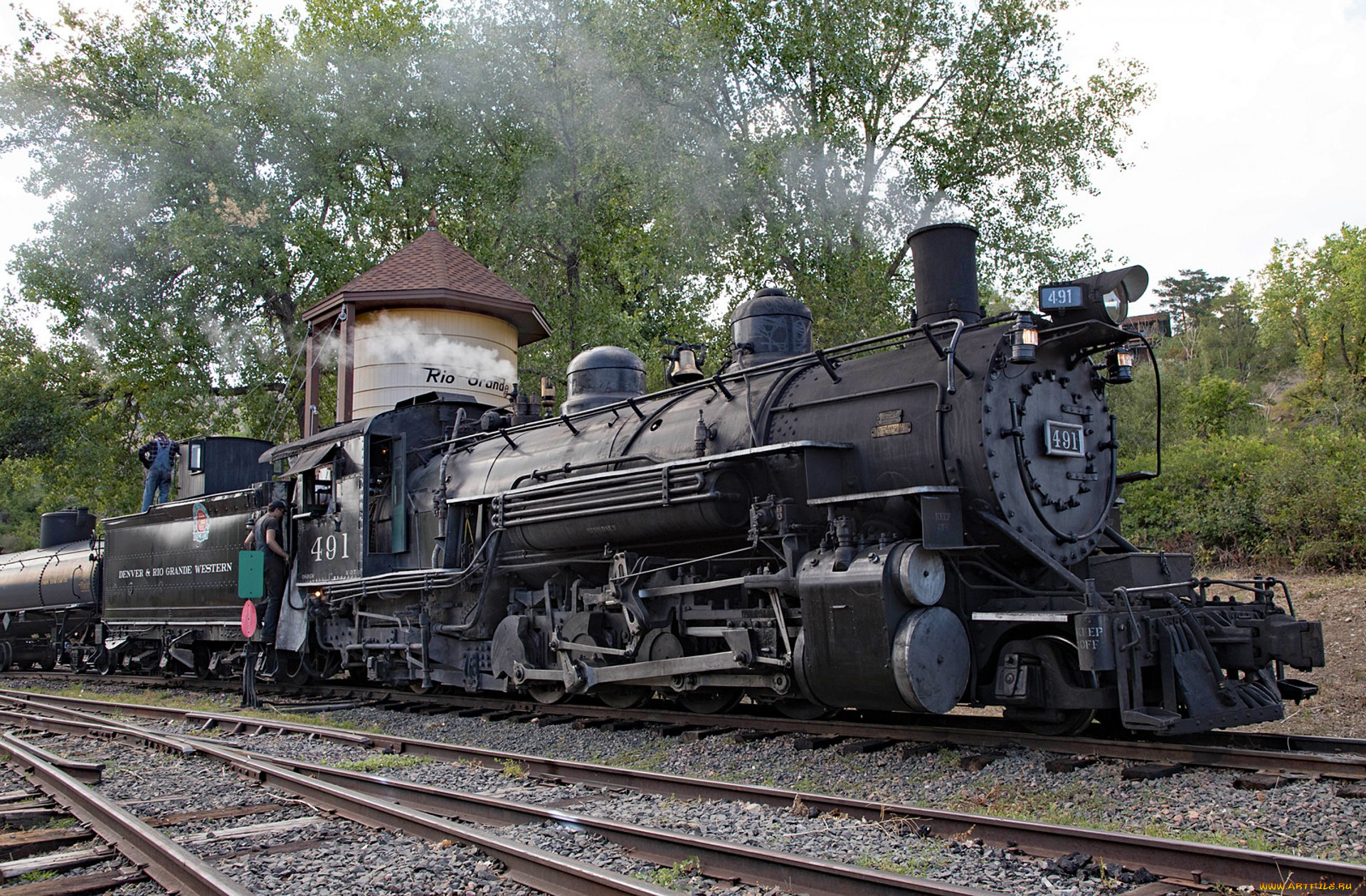 техника, паровозы, локомотив, состав