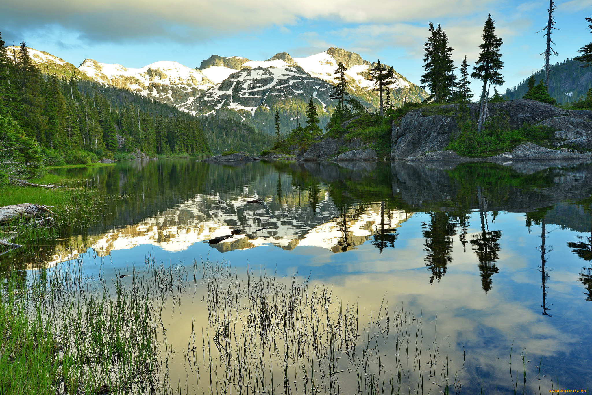 природа, реки, озера, простор