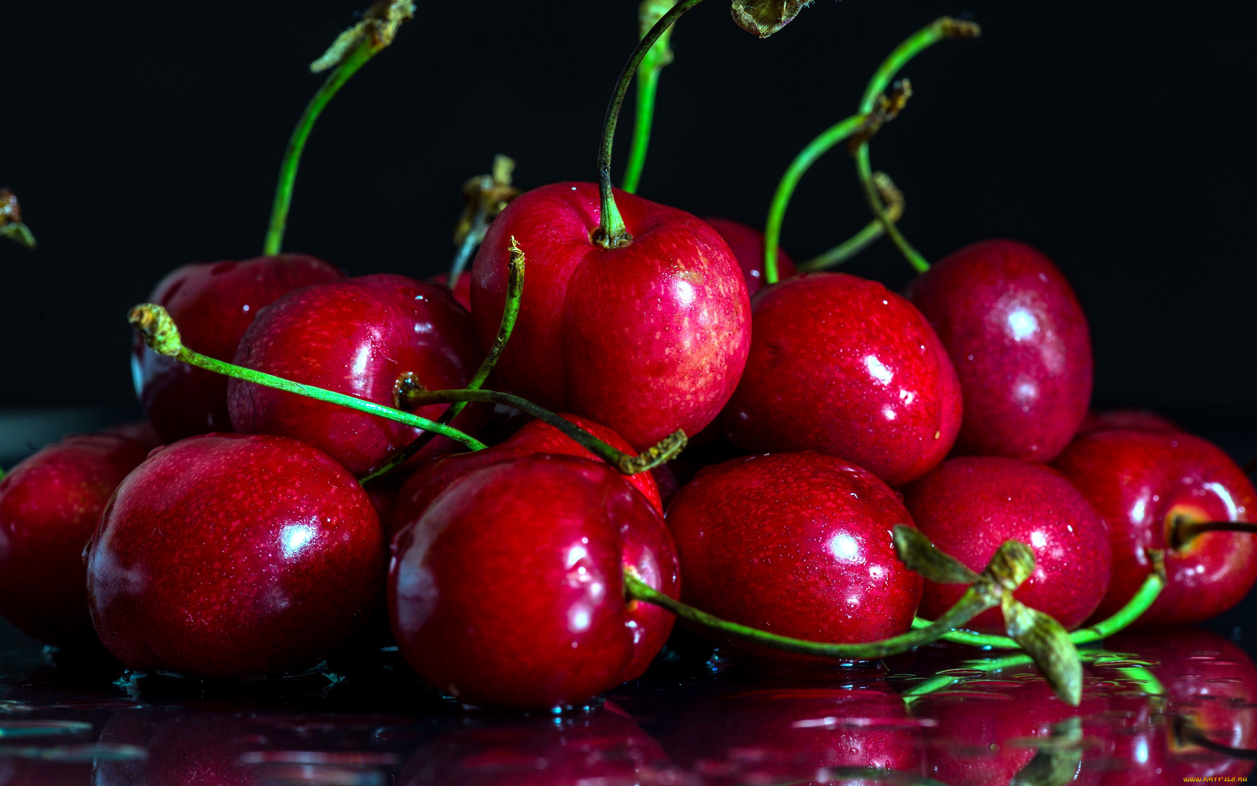 еда, вишня, , черешня, вишни