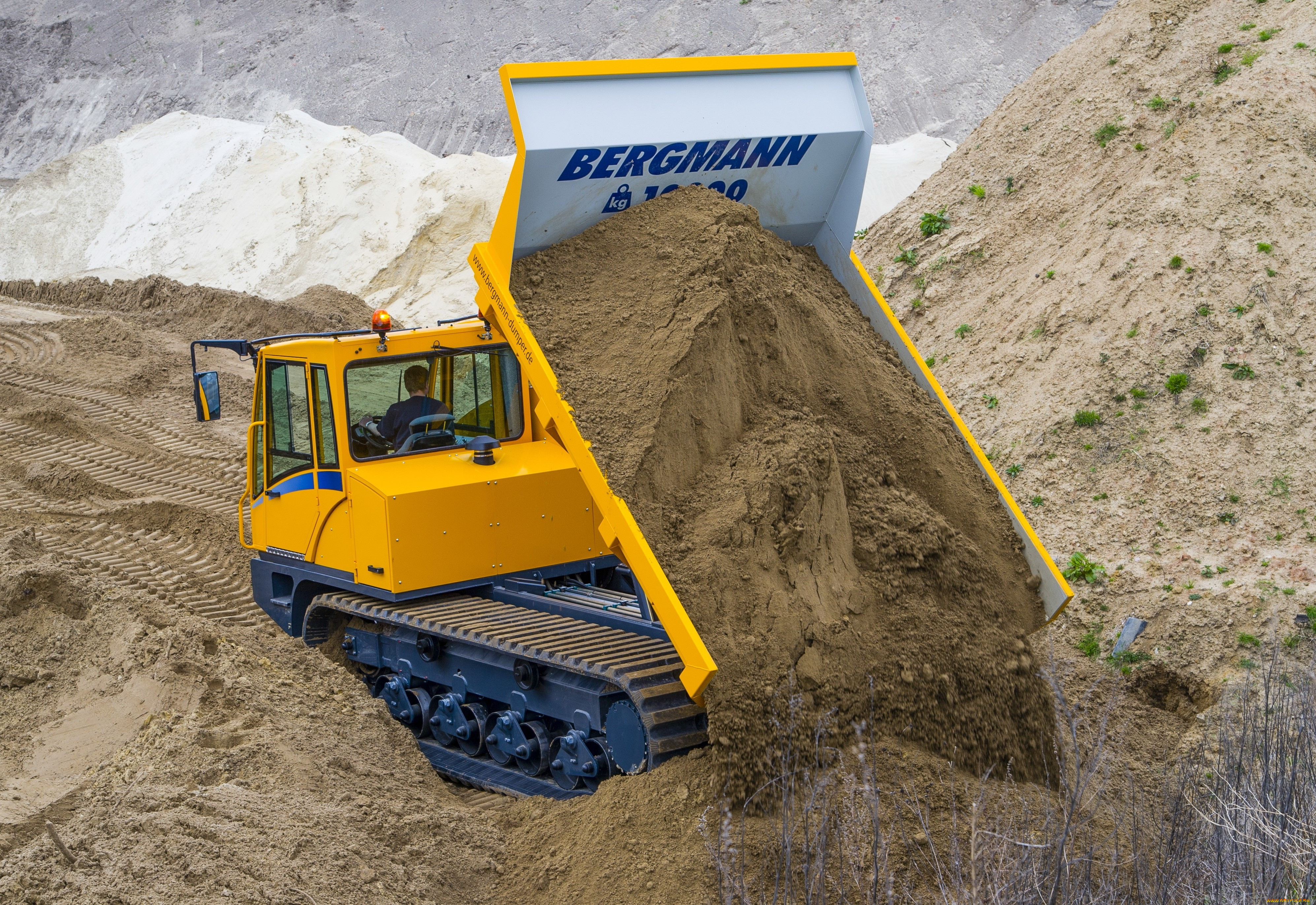 техника, строительная, техника, bergmann