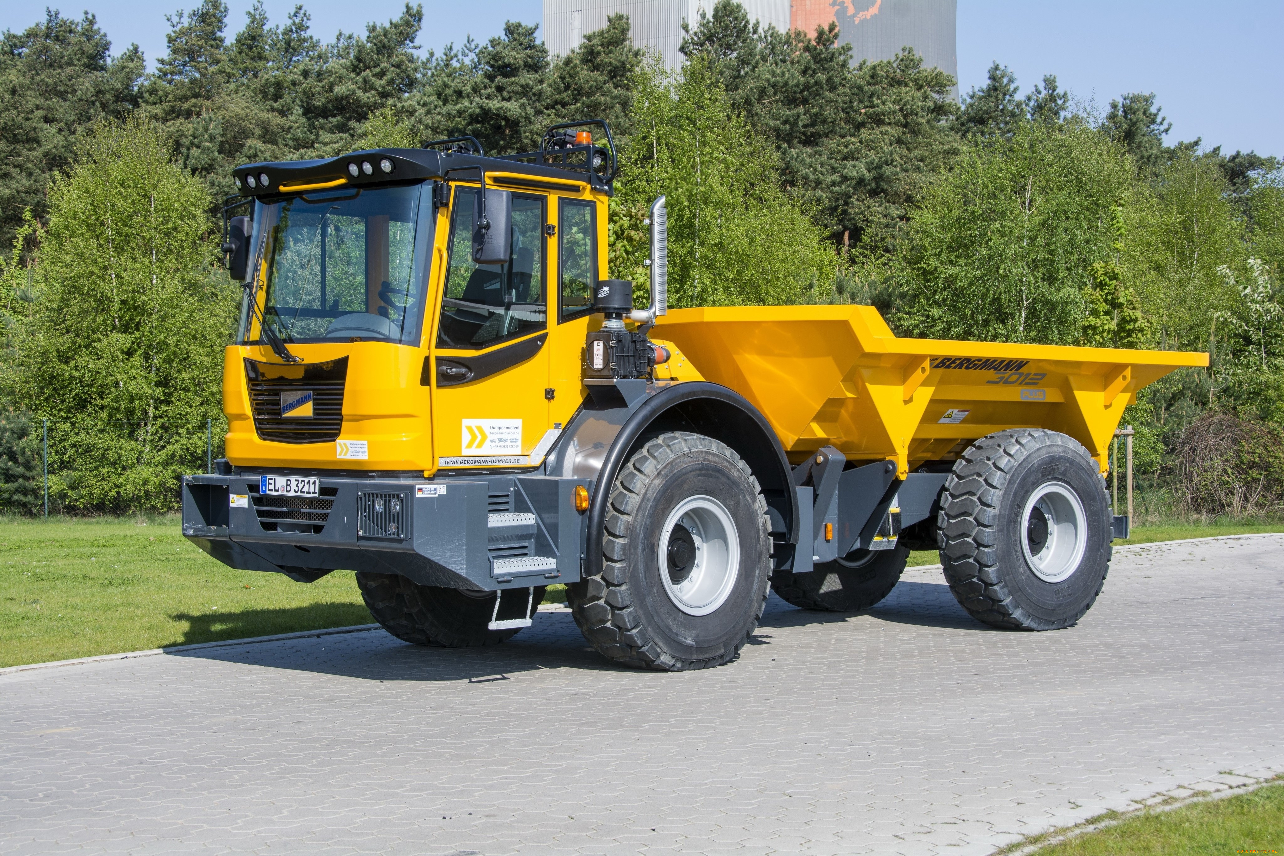 техника, строительная, техника, bergmann