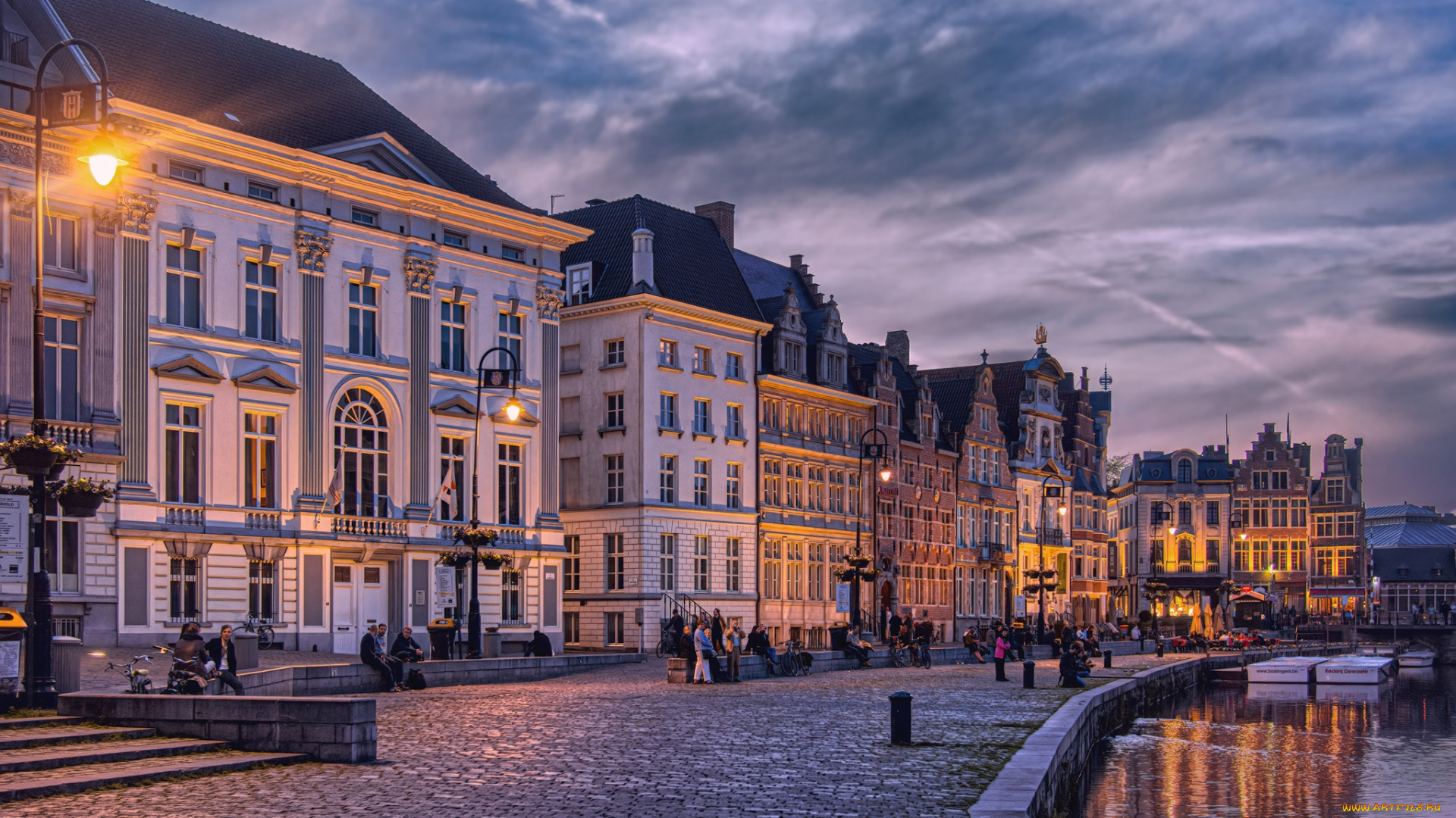 gent, , belgium, города, гент, , бельгия, гент, набережная, город, брусчатка, городской, вид