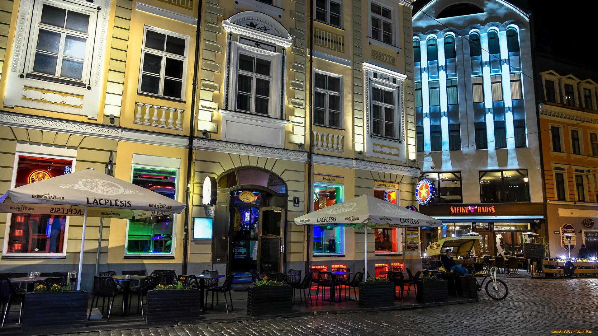 города, рига, , латвия, улица