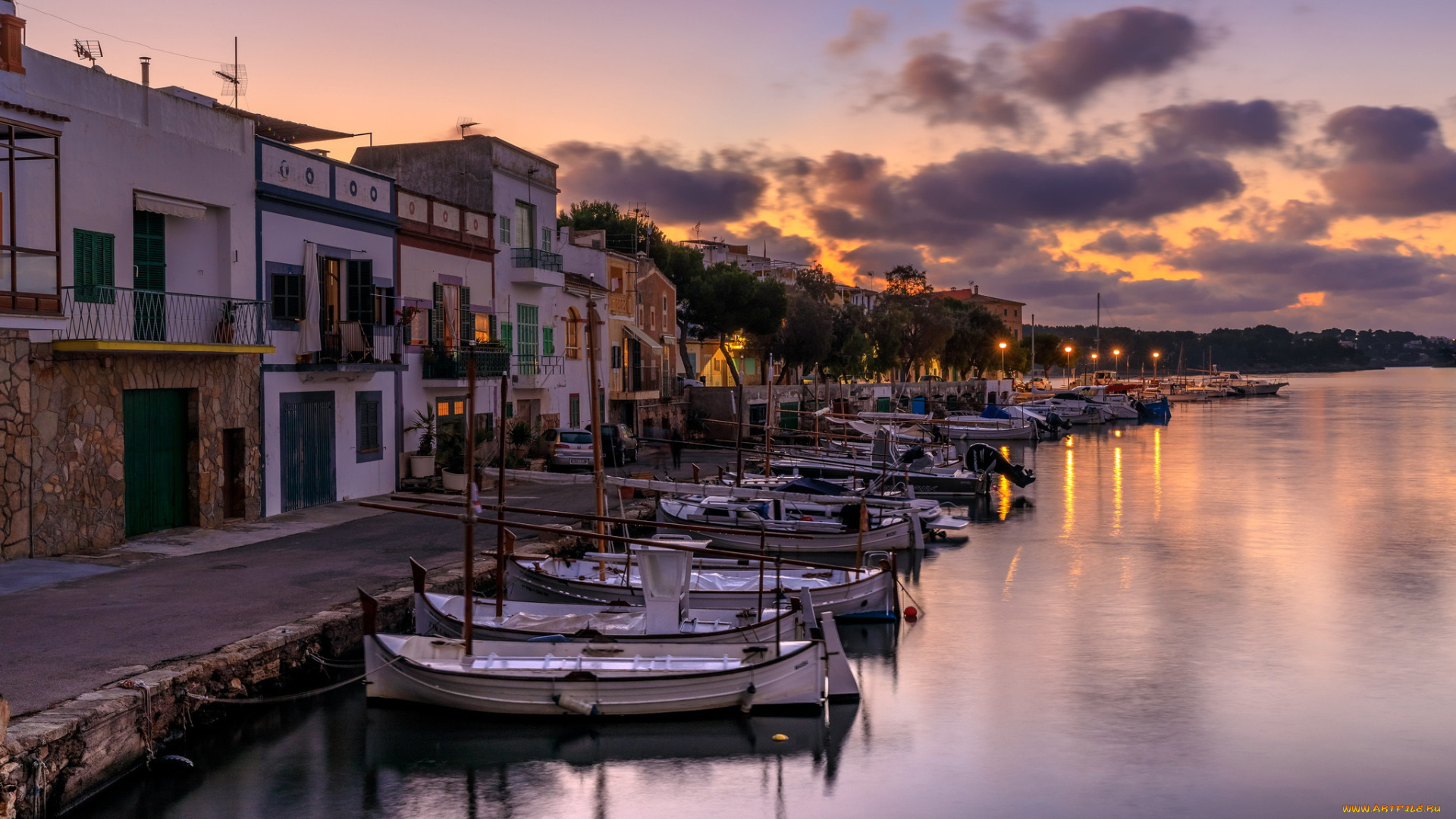 корабли, порты, , , причалы, закат, лодки, причал