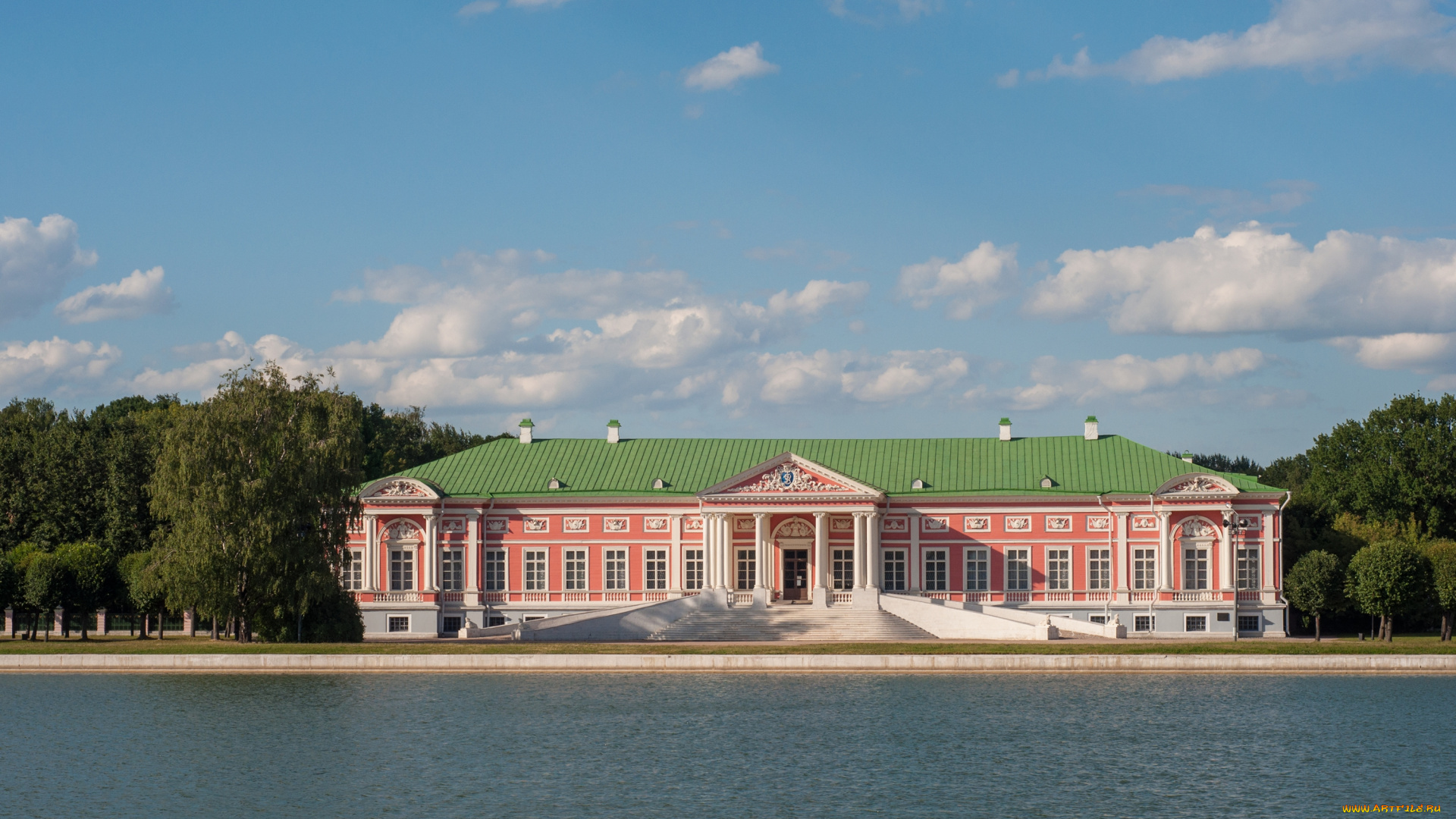 кусково, города, москва, , россия, пруд, усадьба, москва