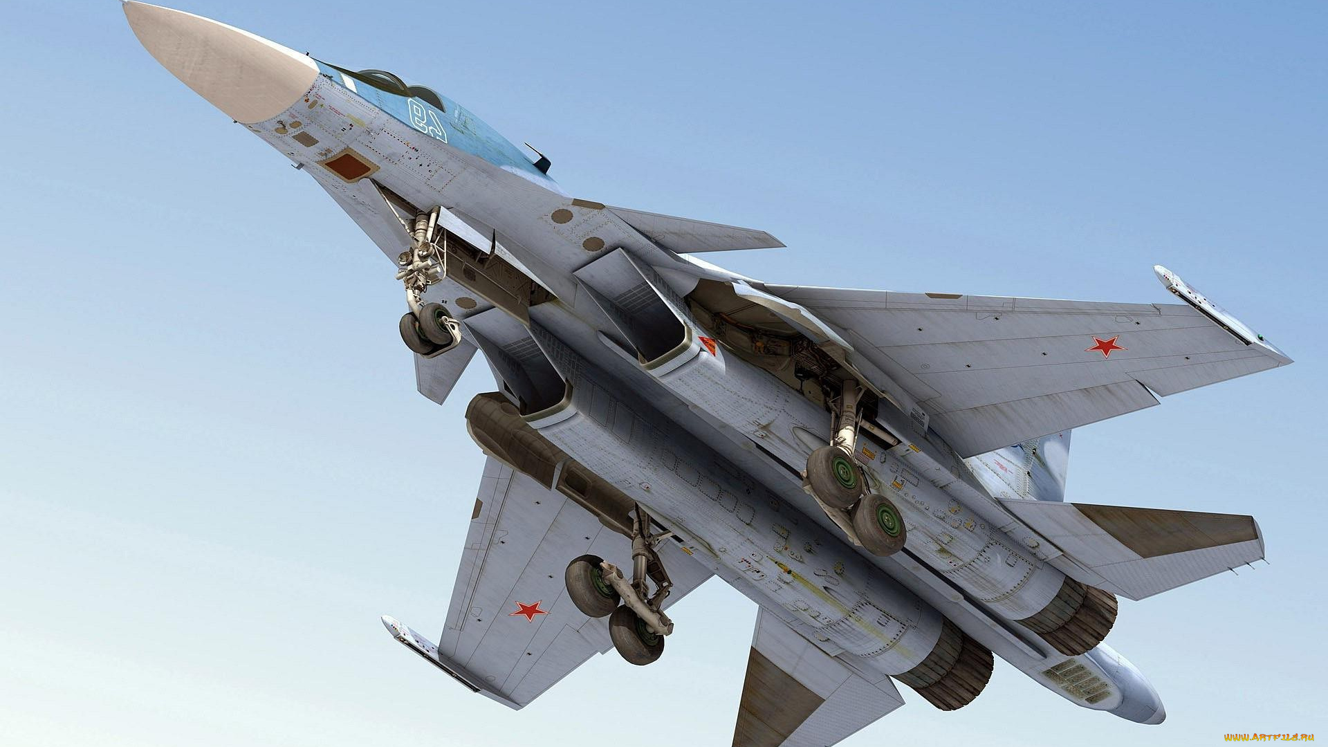 су-34, авиация, боевые, самолёты, вид, снизу, су34, fullback, истребитель, изделие, т-10в