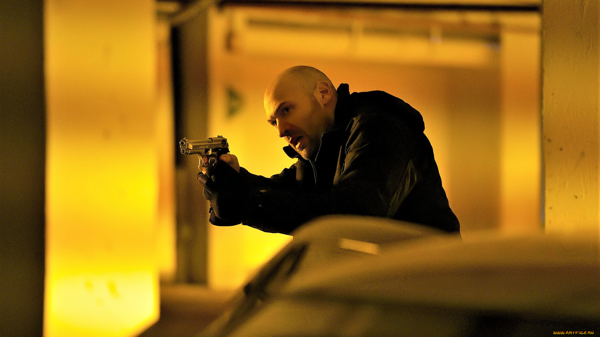 кино, фильмы, the, strain, мужчина, пистолет