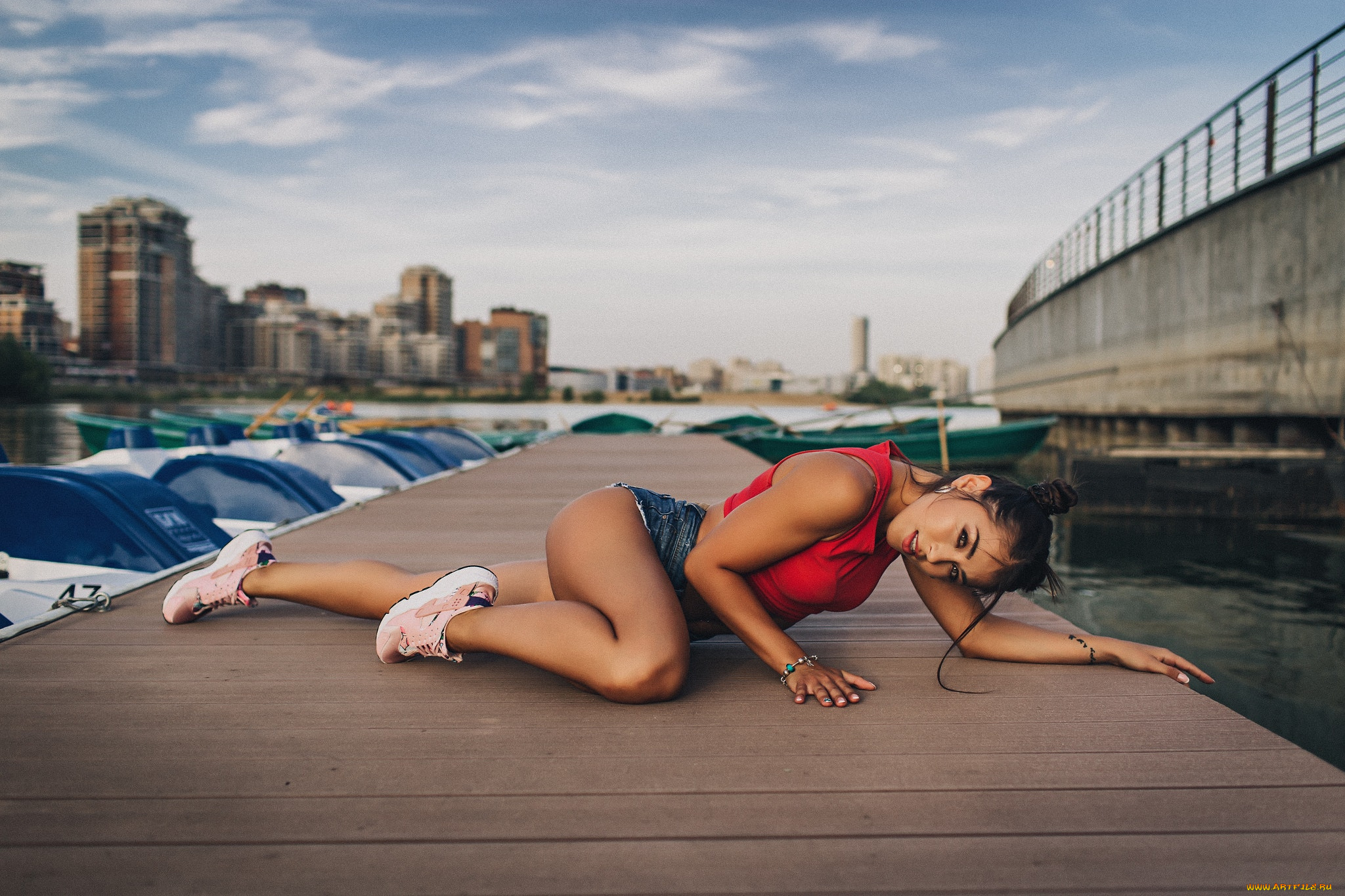 девушки, -, азиатки, азиатка, девушка, модель, брюнетка, красотка, поза, флирт, стройная, сексуальная, фигура