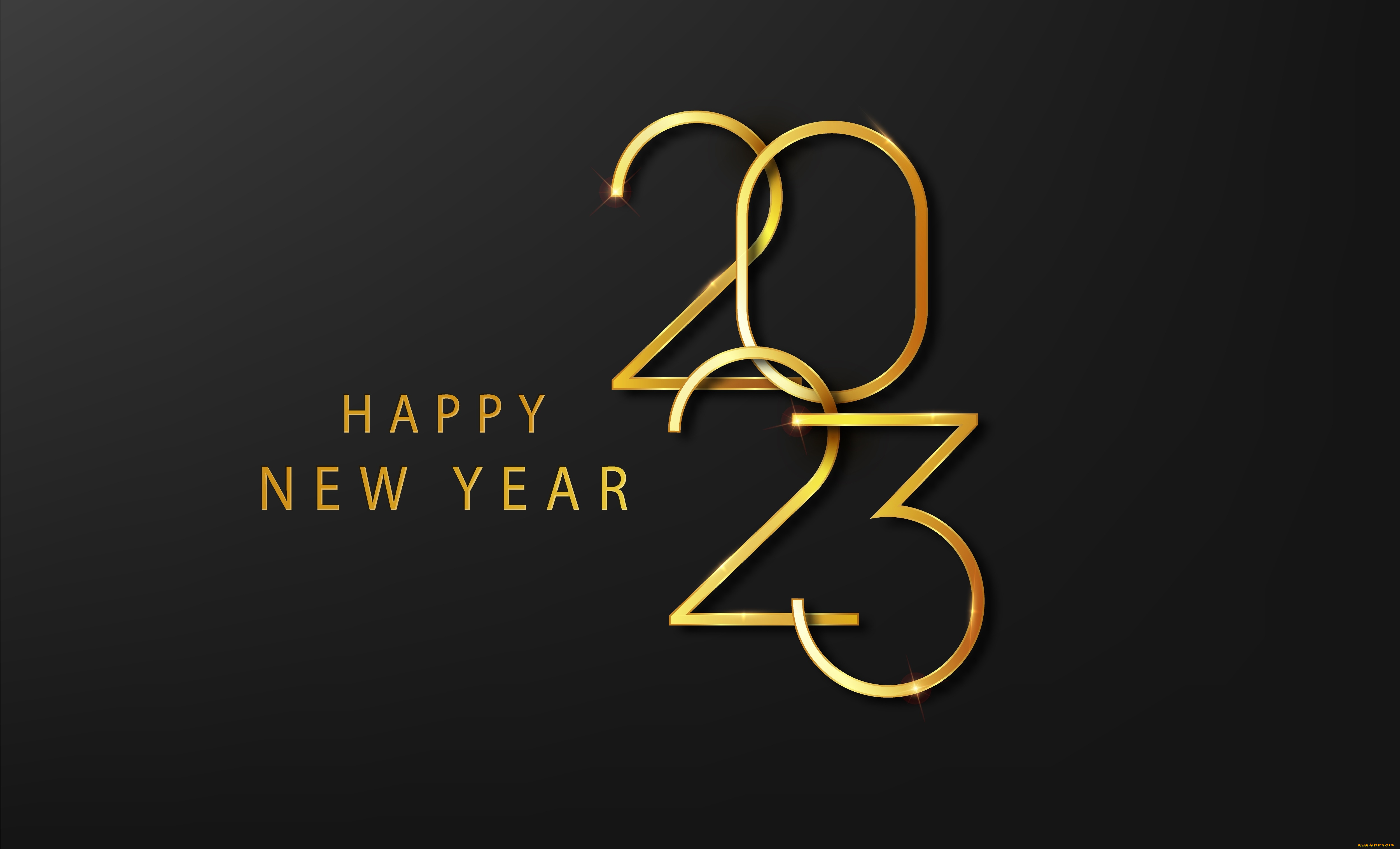 праздничные, векторная, графика, , новый, год, новый, год, цифры, праздник, событие