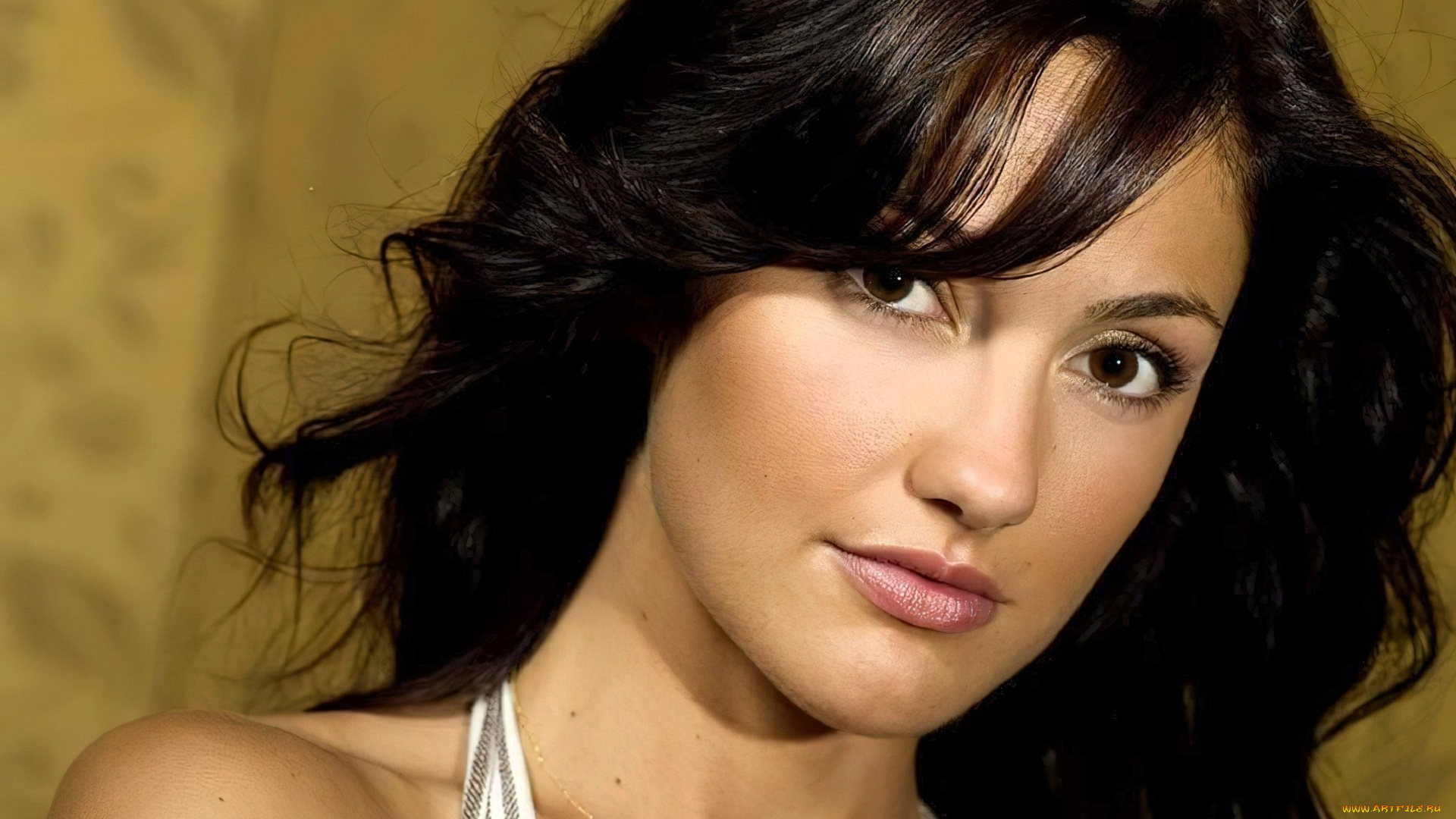 девушки, minka, kelly, шатенка, лицо