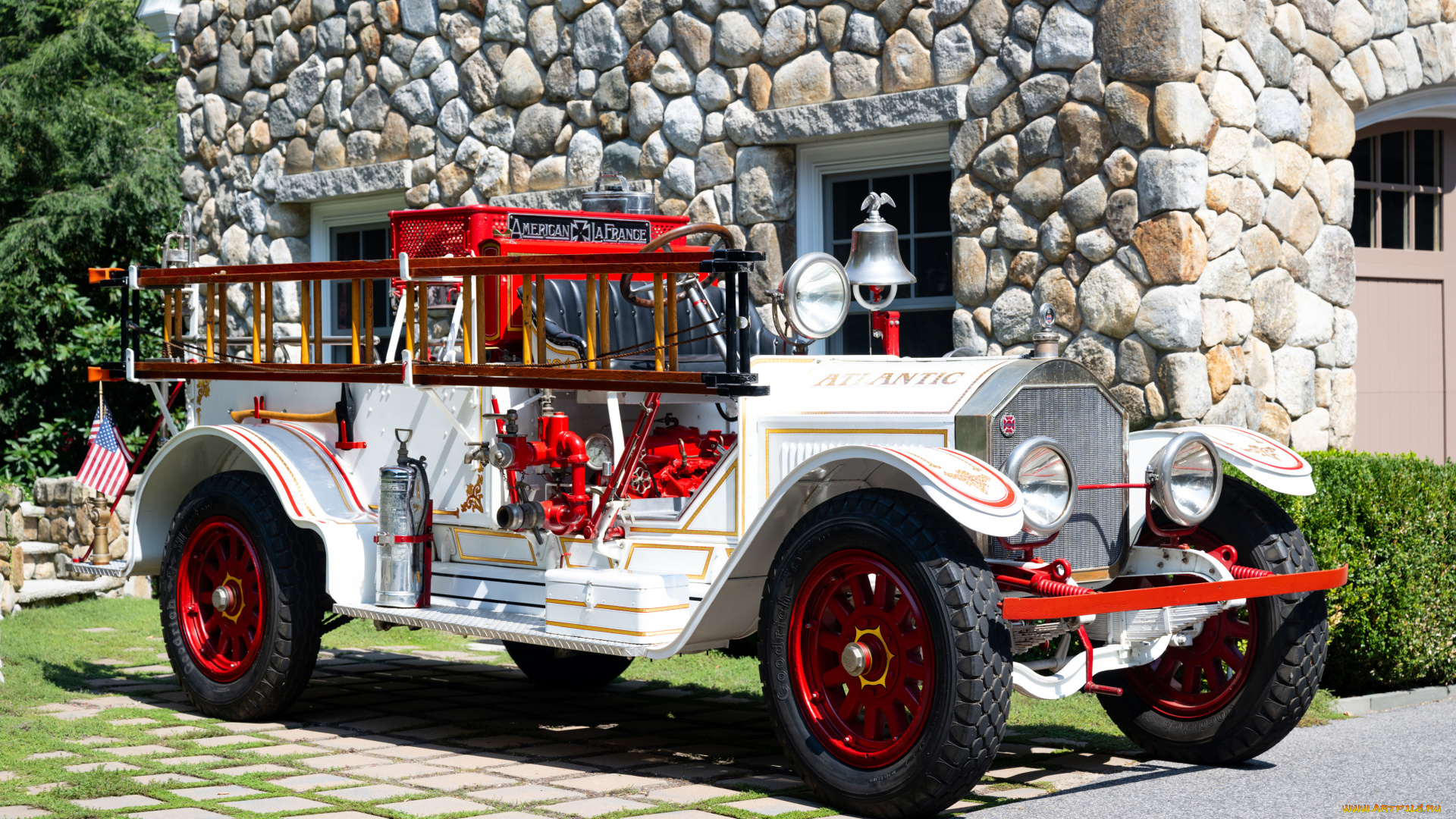 автомобили, пожарные, машины, american, lafrance