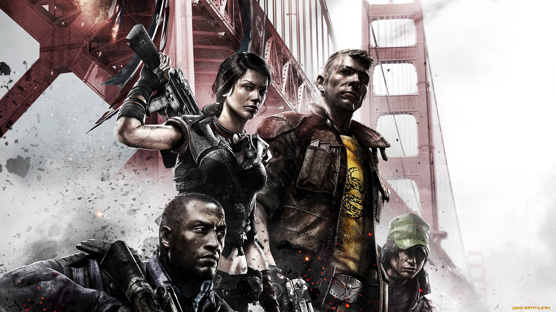 видео, игры, homefront, персонажи, оружие, мост