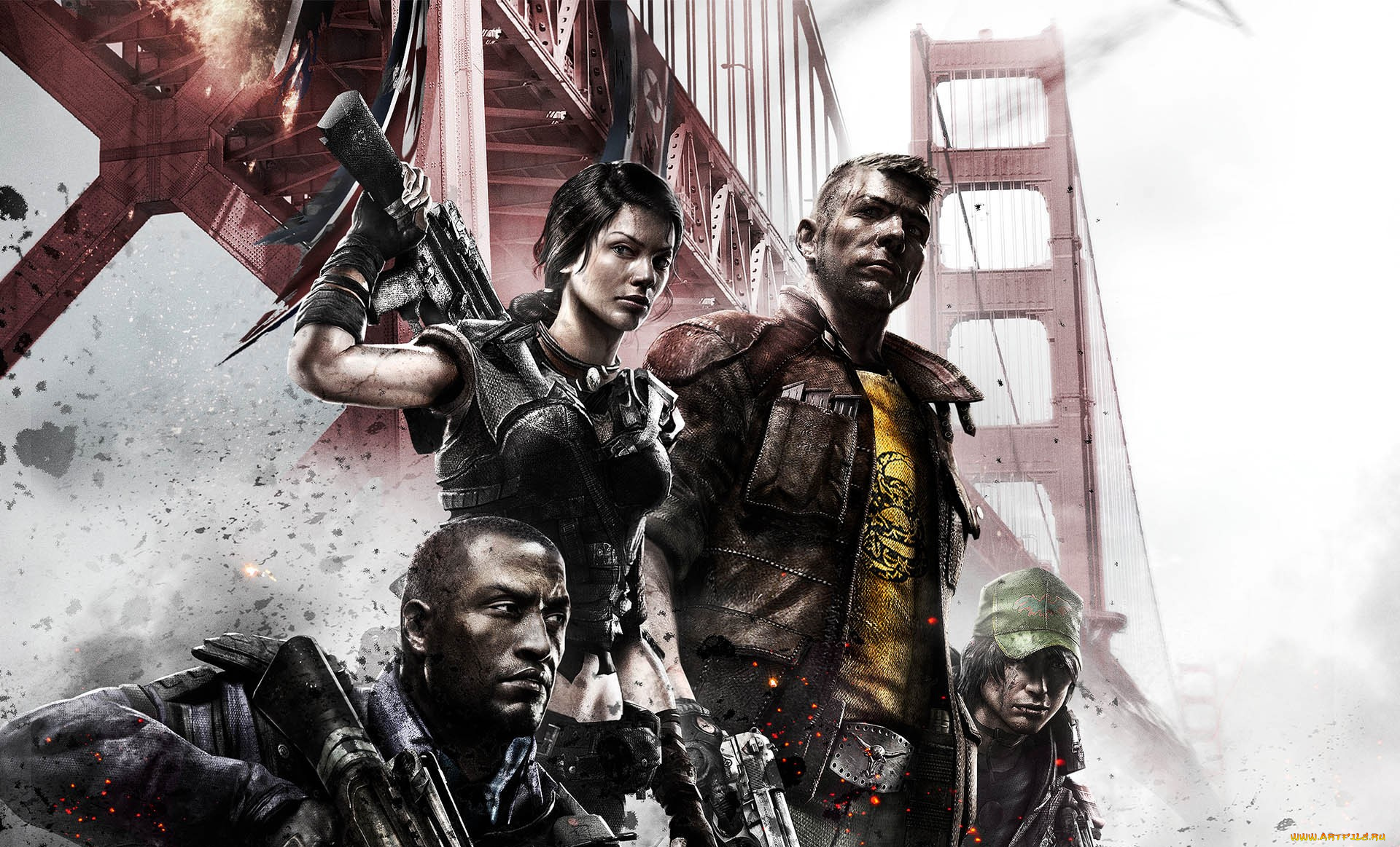 видео, игры, homefront, персонажи, оружие, мост