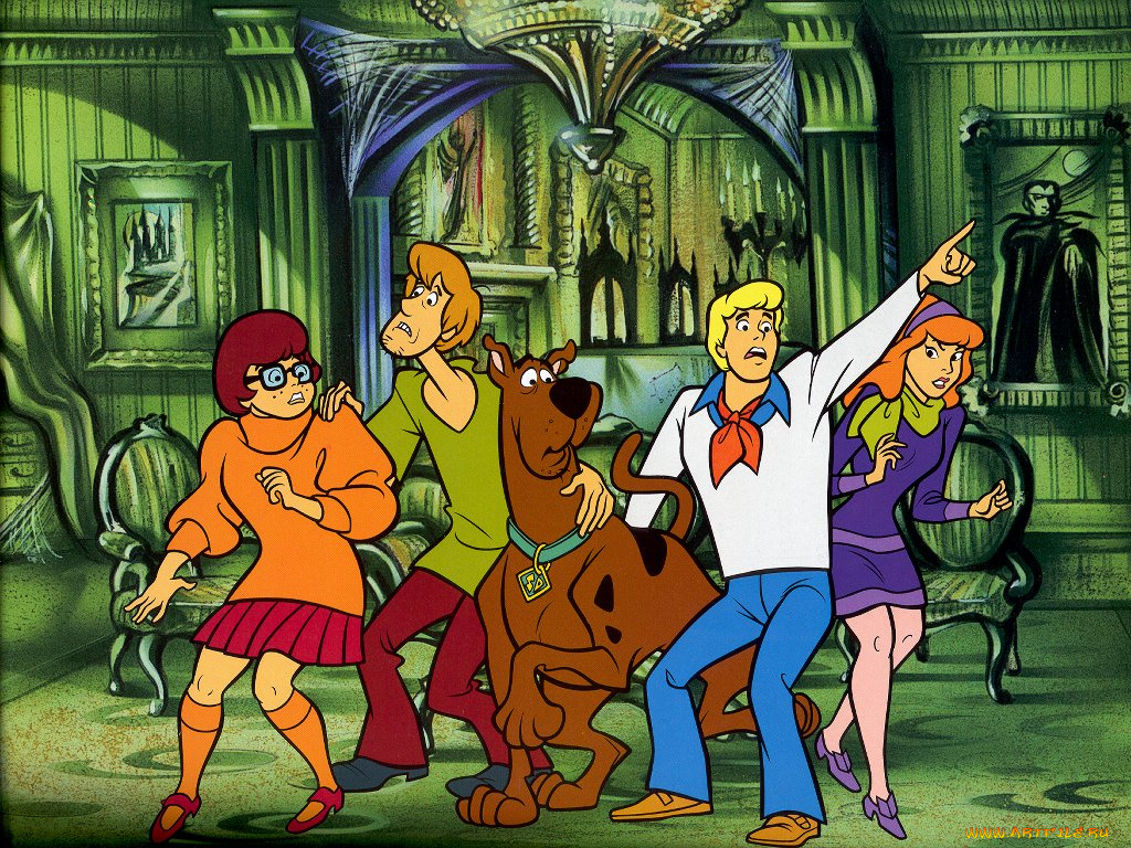 scooby, doo, мультфильмы