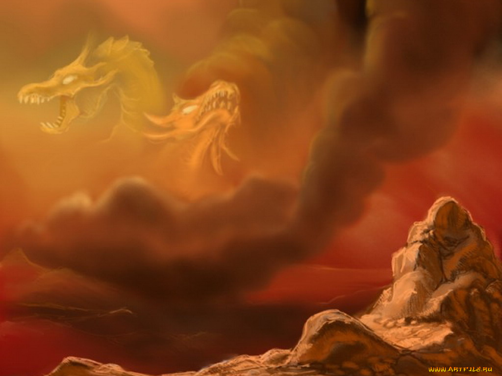 фэнтези, драконы