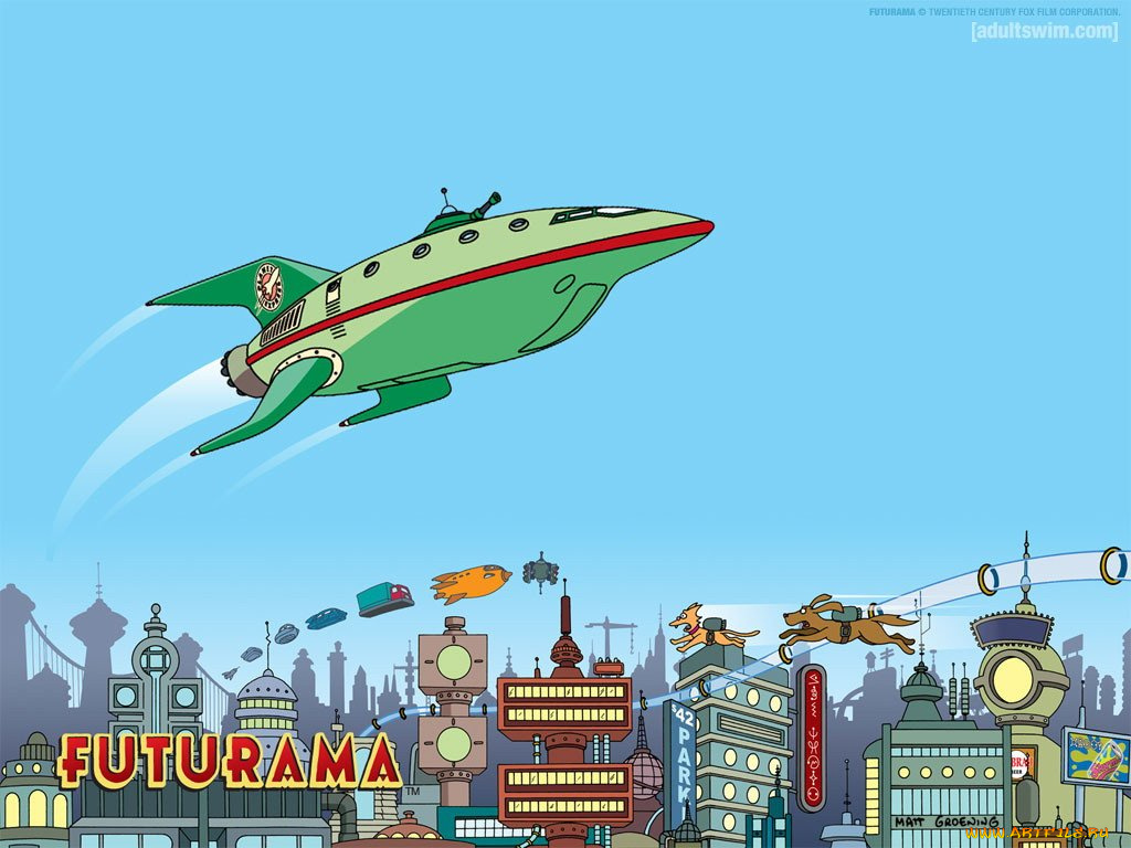 мультфильмы, futurama