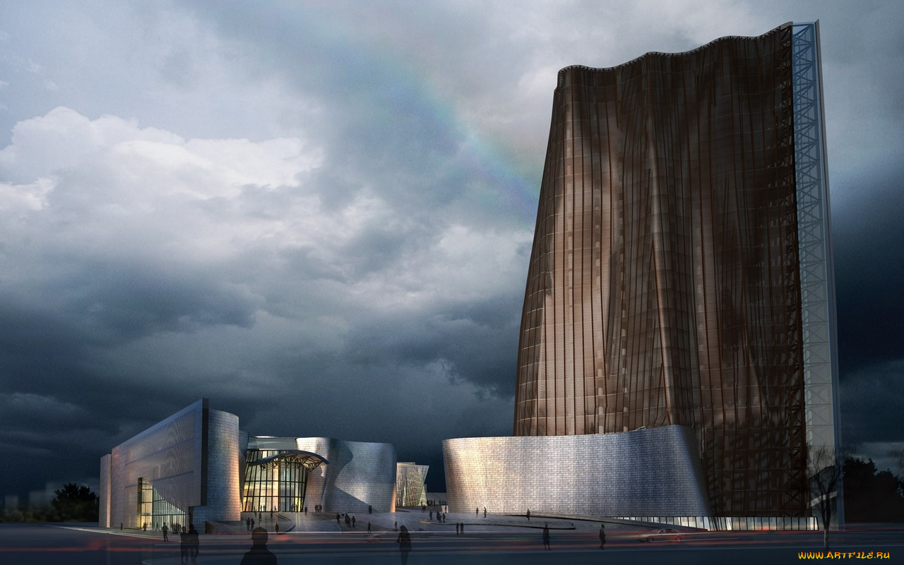 3д, графика, architecture, архитектура