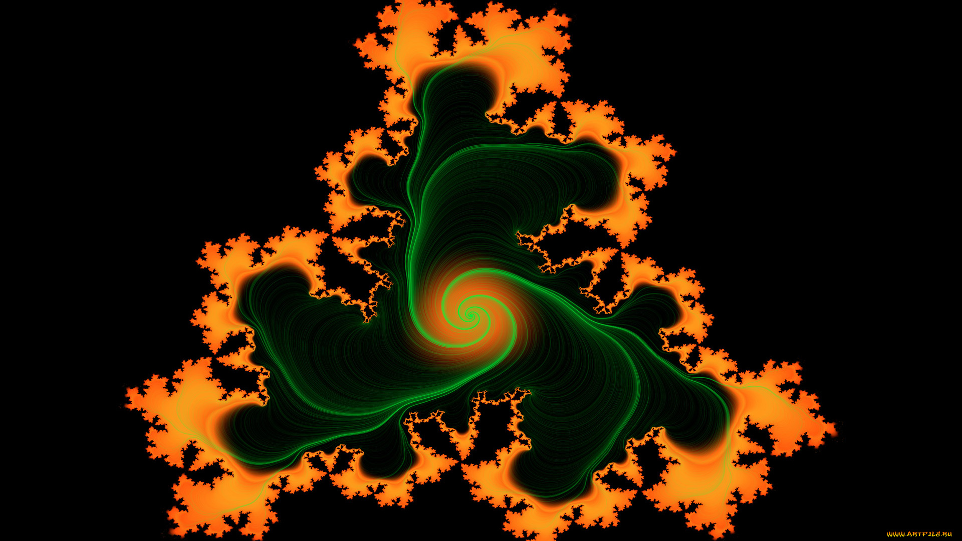 3д, графика, fractal, фракталы