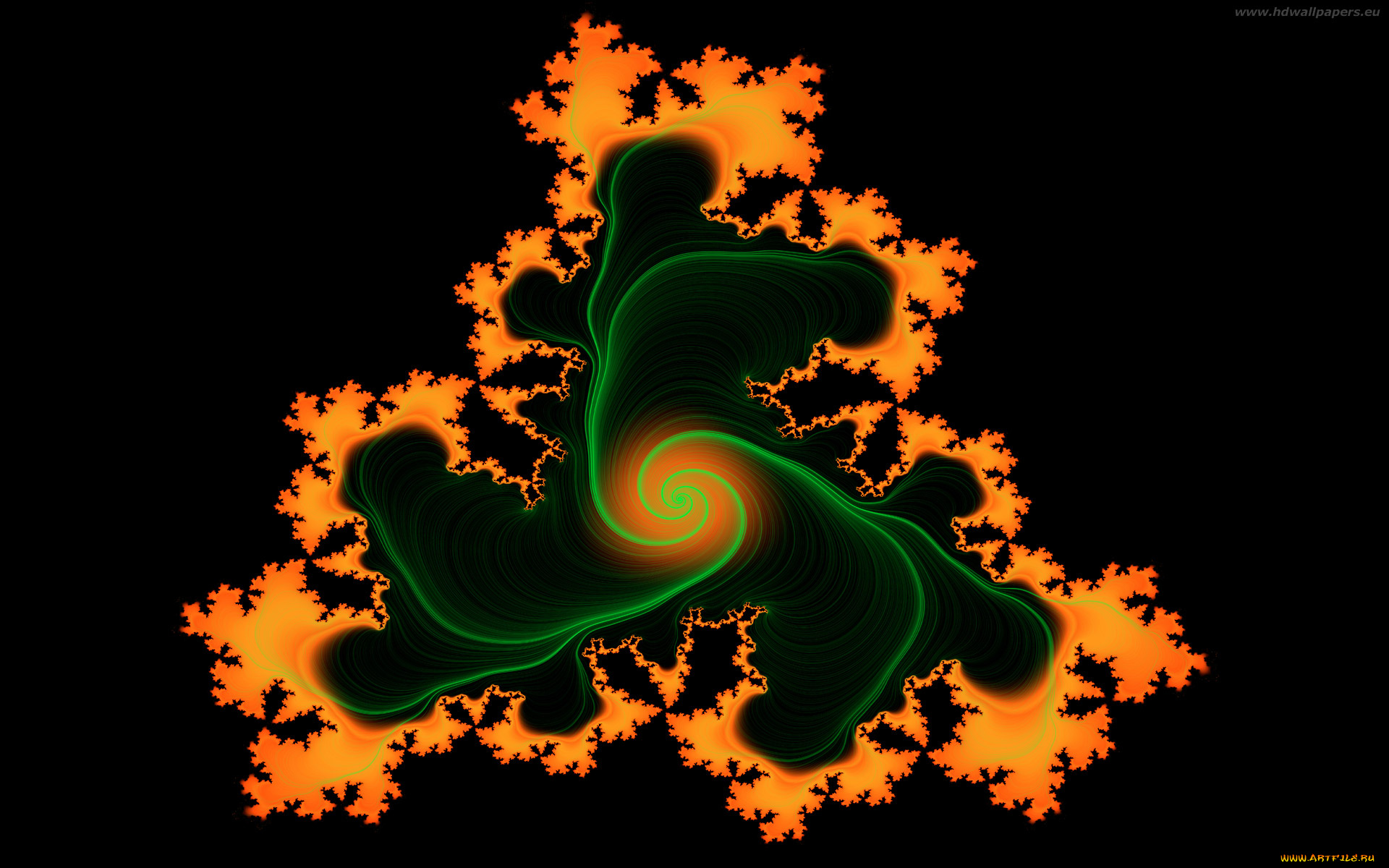 3д, графика, fractal, фракталы