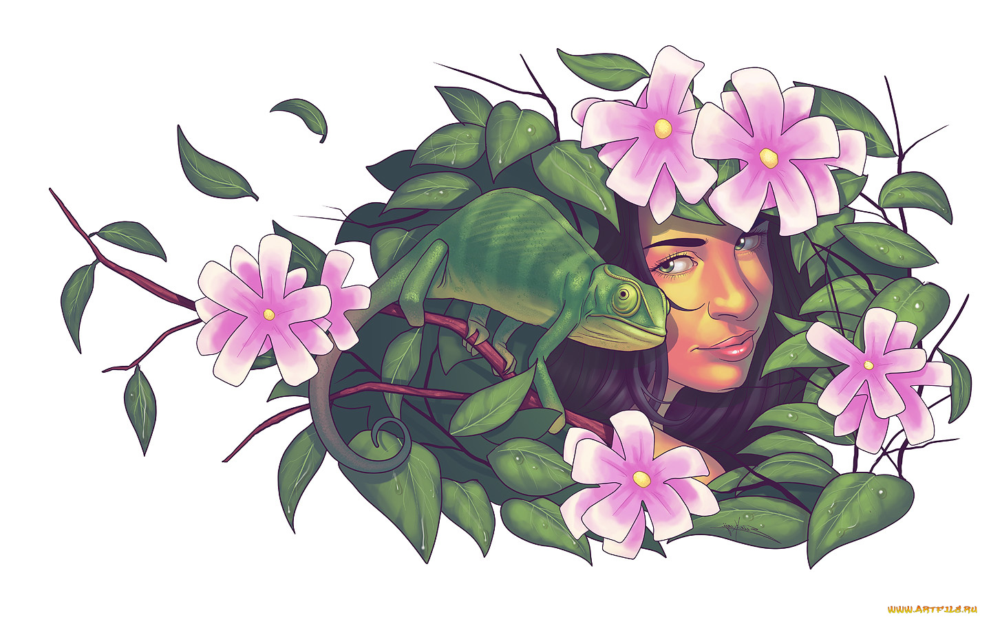 рисованные, люди