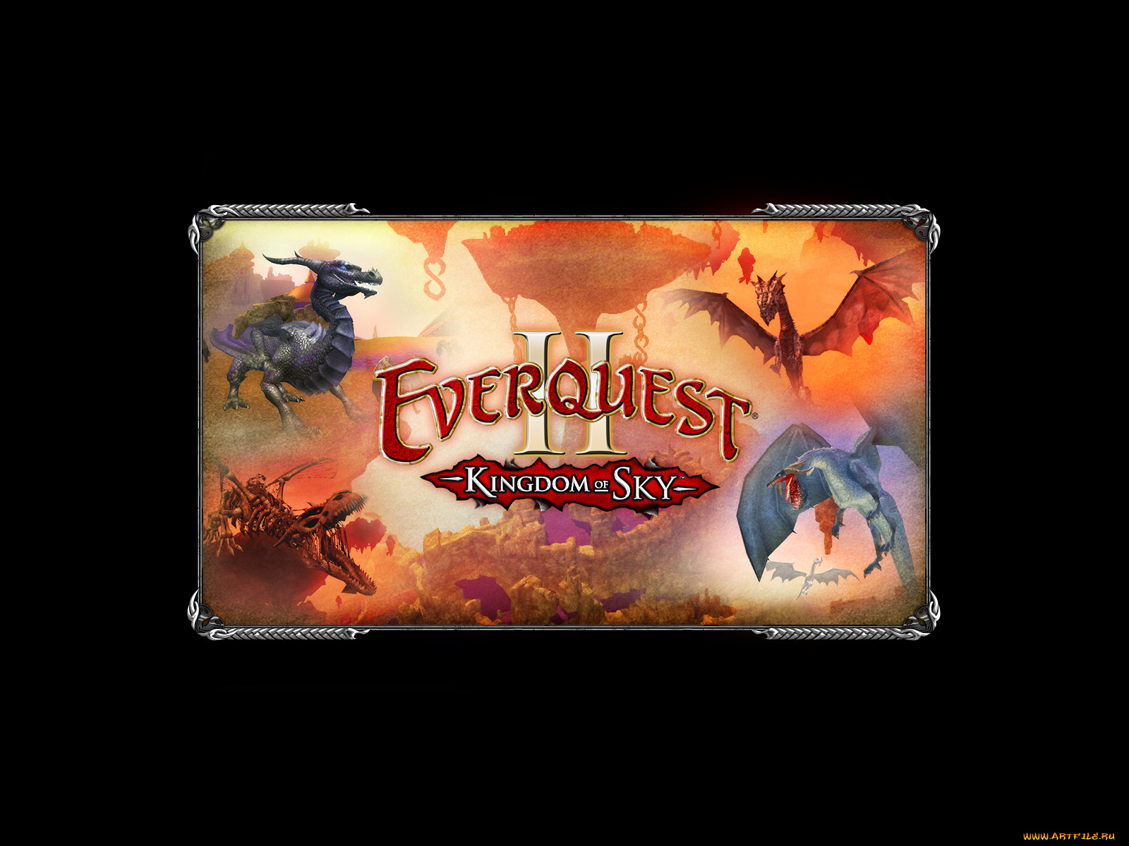видео, игры, everquest, ii, kingdom, of, sky