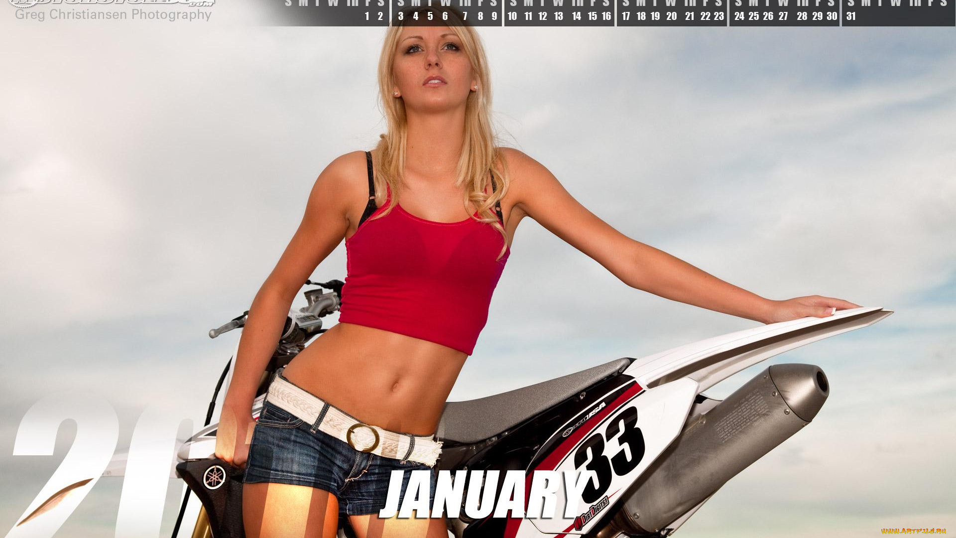 календари, девушки