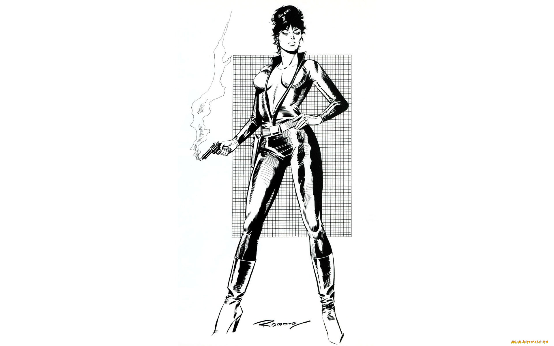 рисованные, минимализм