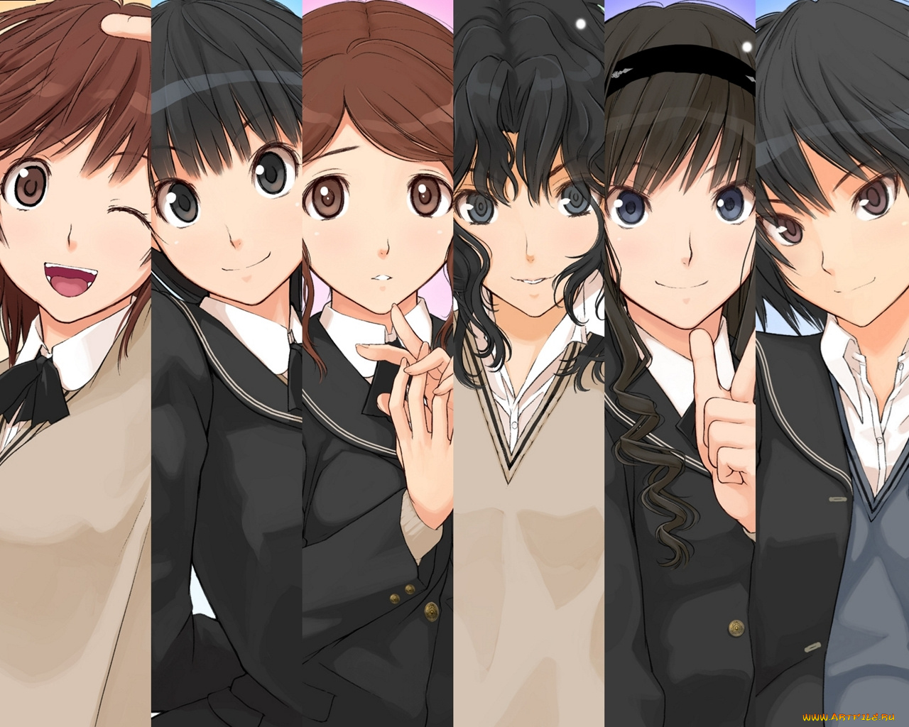 аниме, amagami, ss
