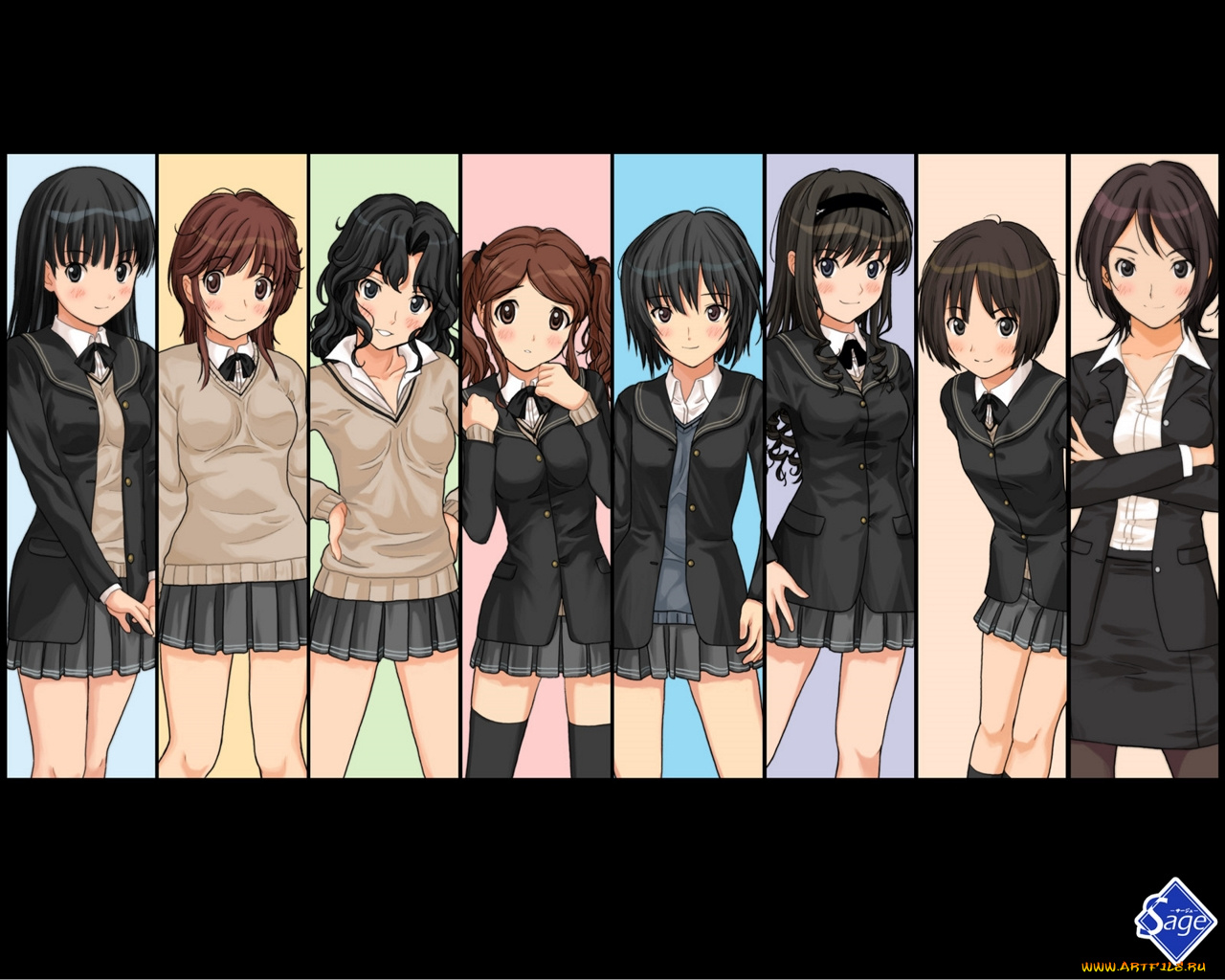 аниме, amagami, ss