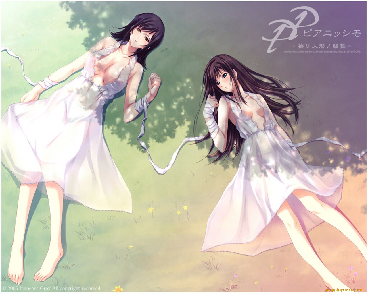 аниме, innocent, grey