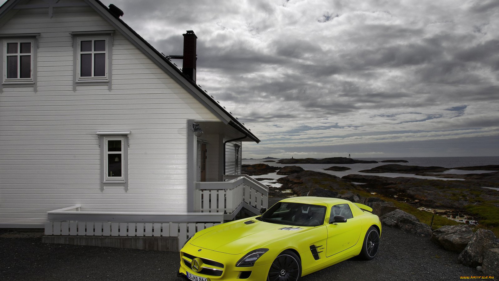 автомобили, mercedes, benz, sls, amg, gullwing, doors