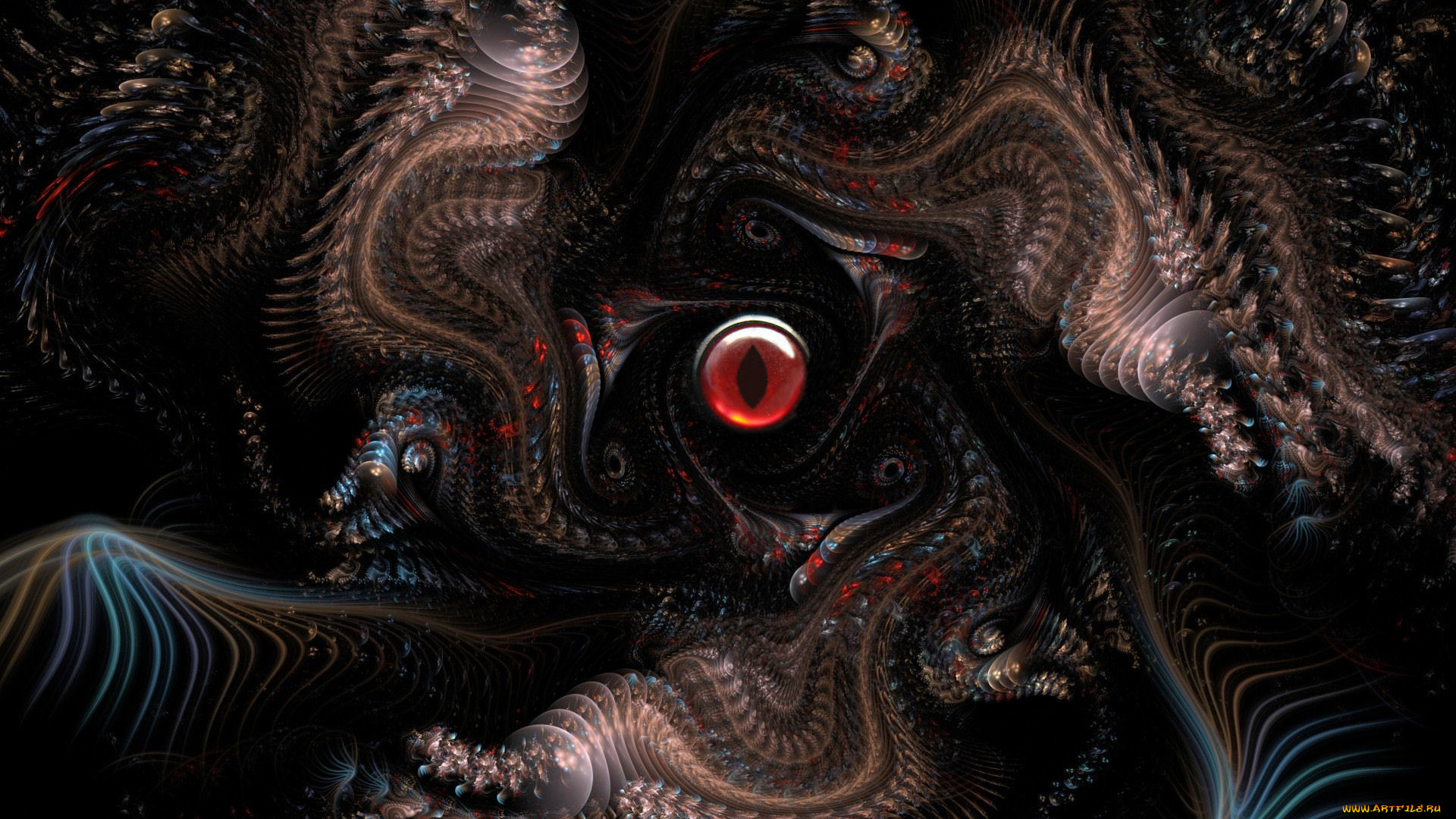 3д, графика, fractal, фракталы