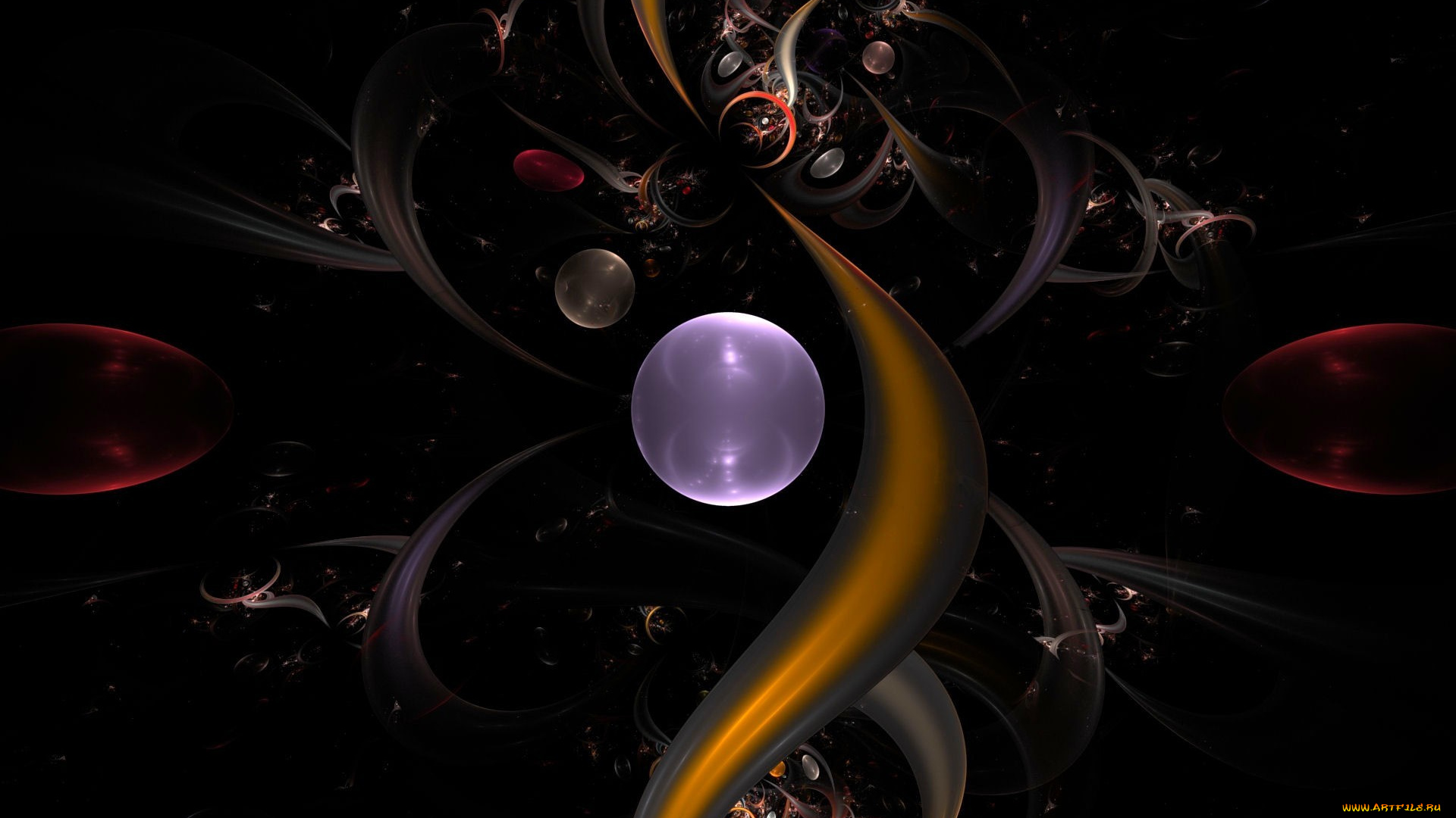 3д, графика, fractal, фракталы