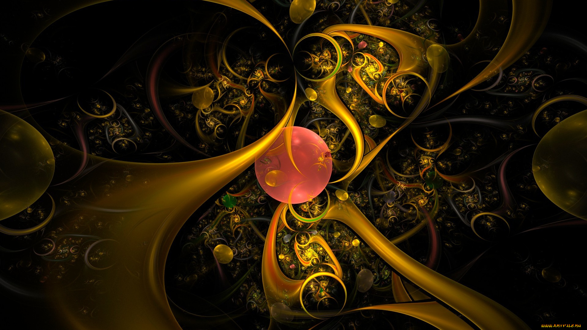 3д, графика, fractal, фракталы, фрактал, узор, фон