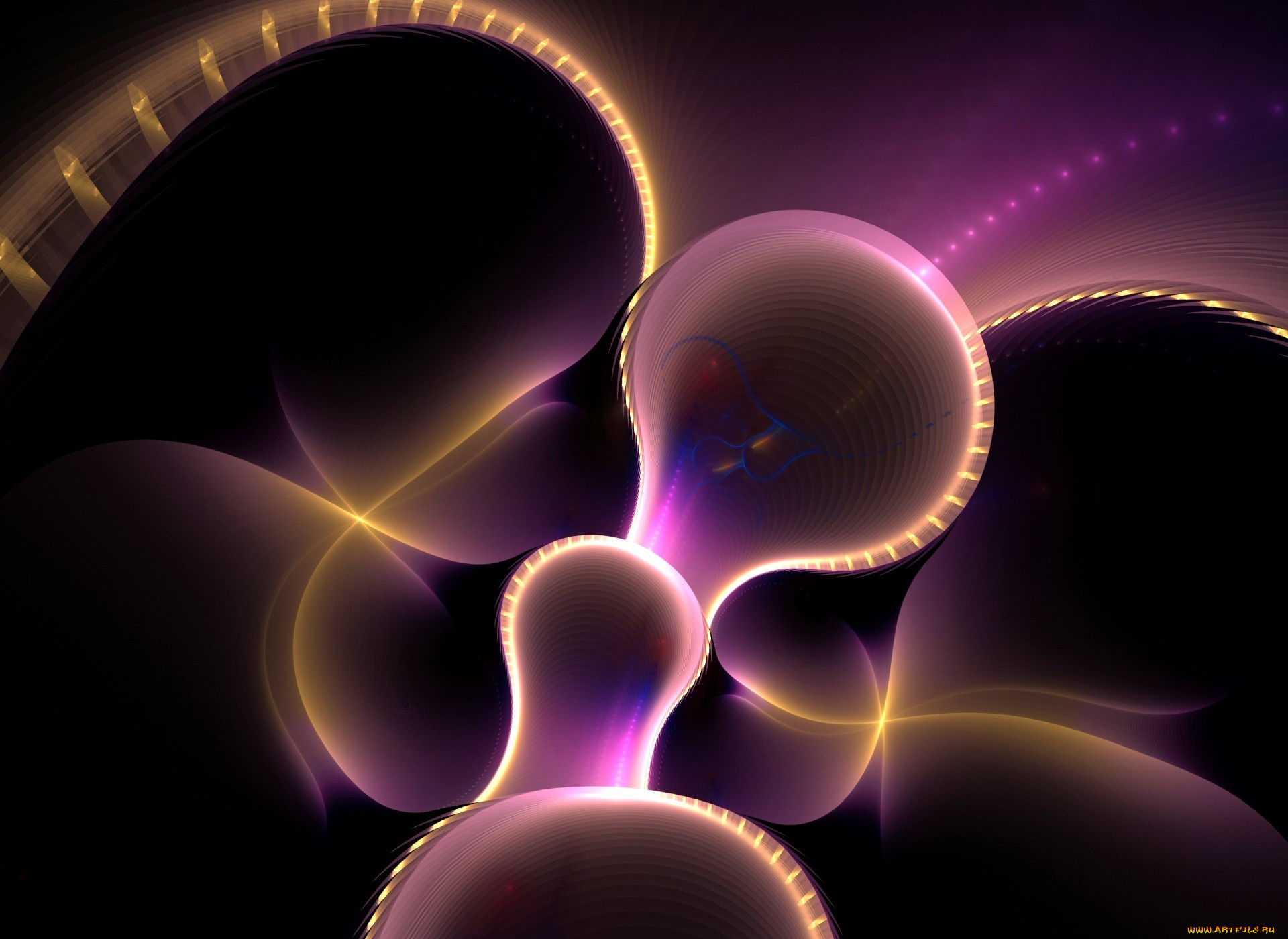 3д, графика, fractal, фракталы, фрактал, узор, фон