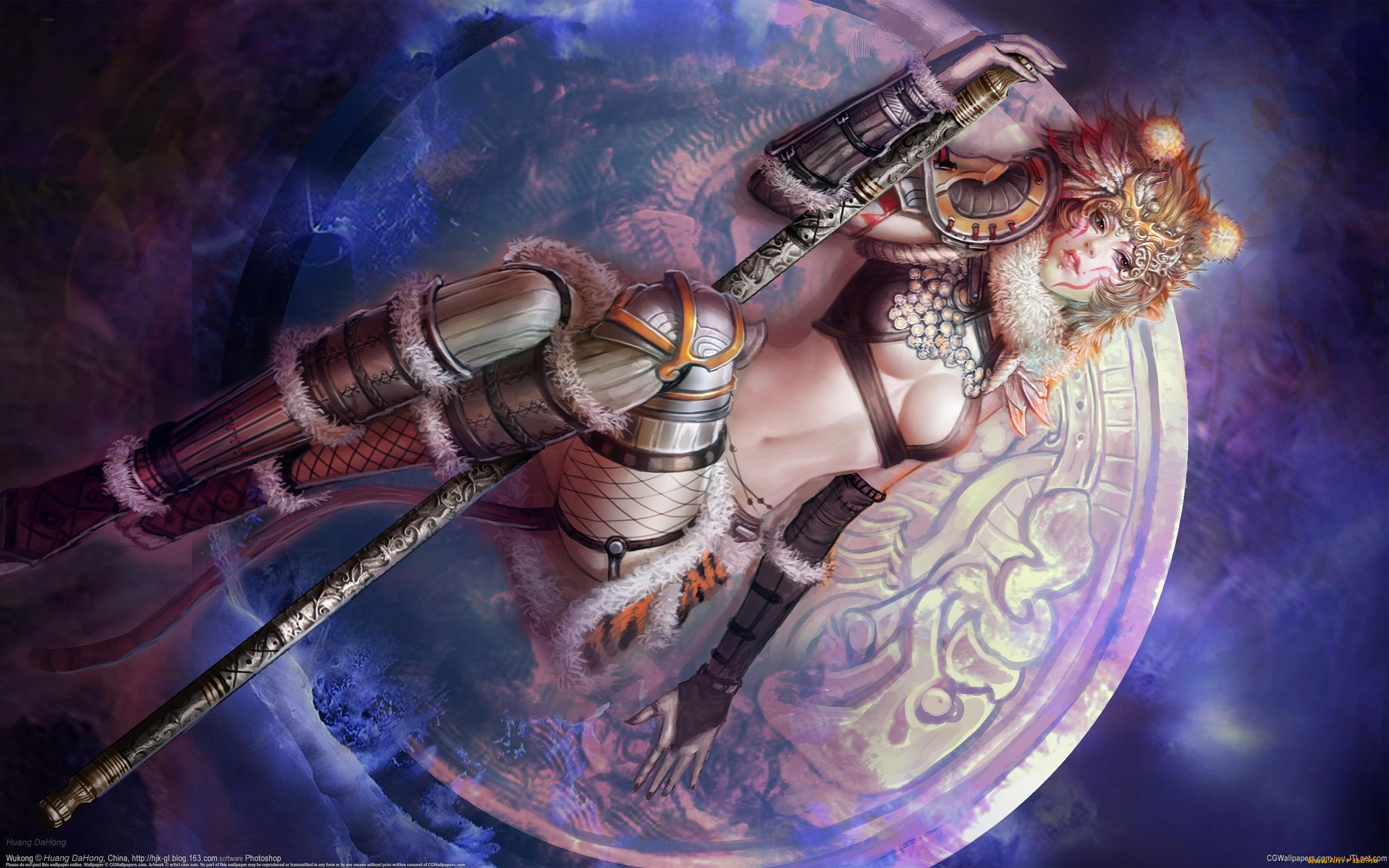 huang, dahong, фэнтези, девушки