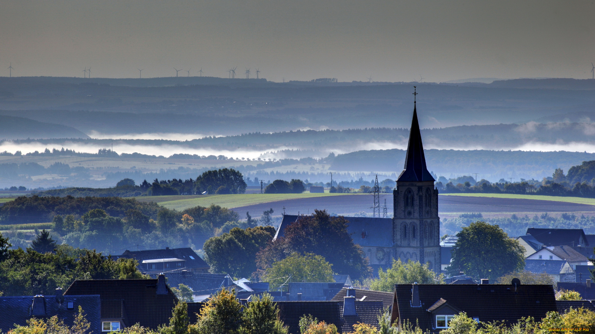 германия, ландкерн, города, пейзажи