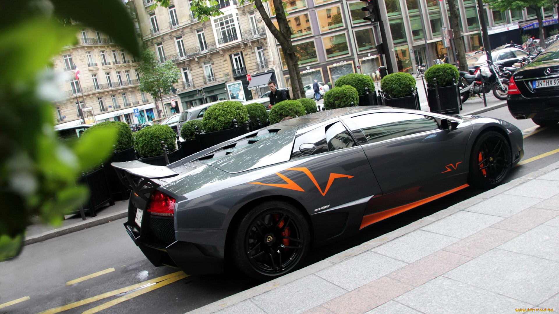 lamborghini, murcielago, автомобили