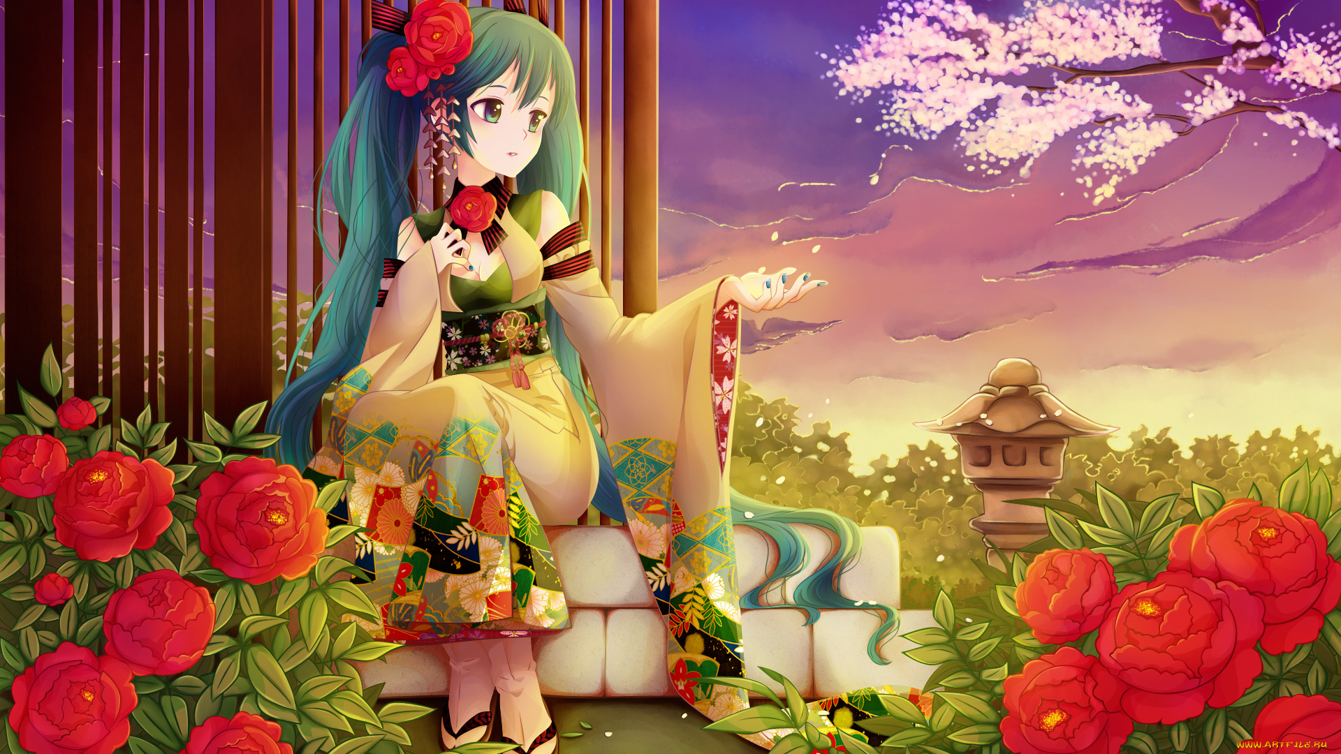 vocaloid, аниме, miku, hatsune