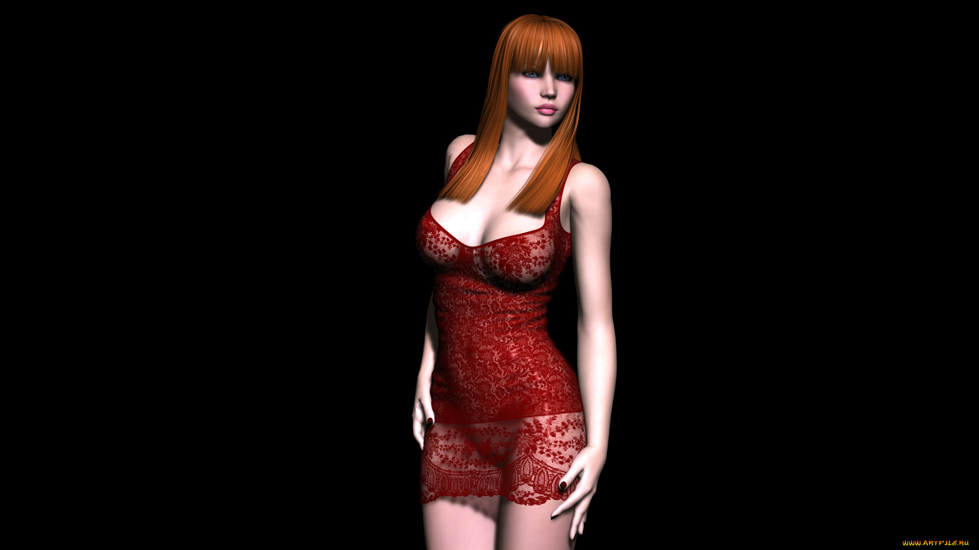 3д, графика, люди, , people, фон, взгляд, девушка