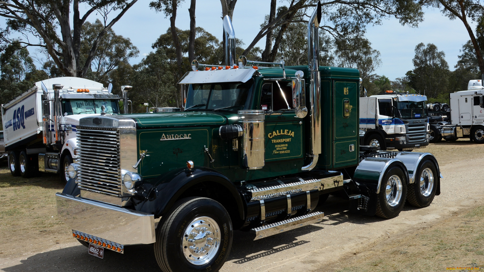 calleja, автомобили, autocar, тягач, грузовик, седельный, тяжелый