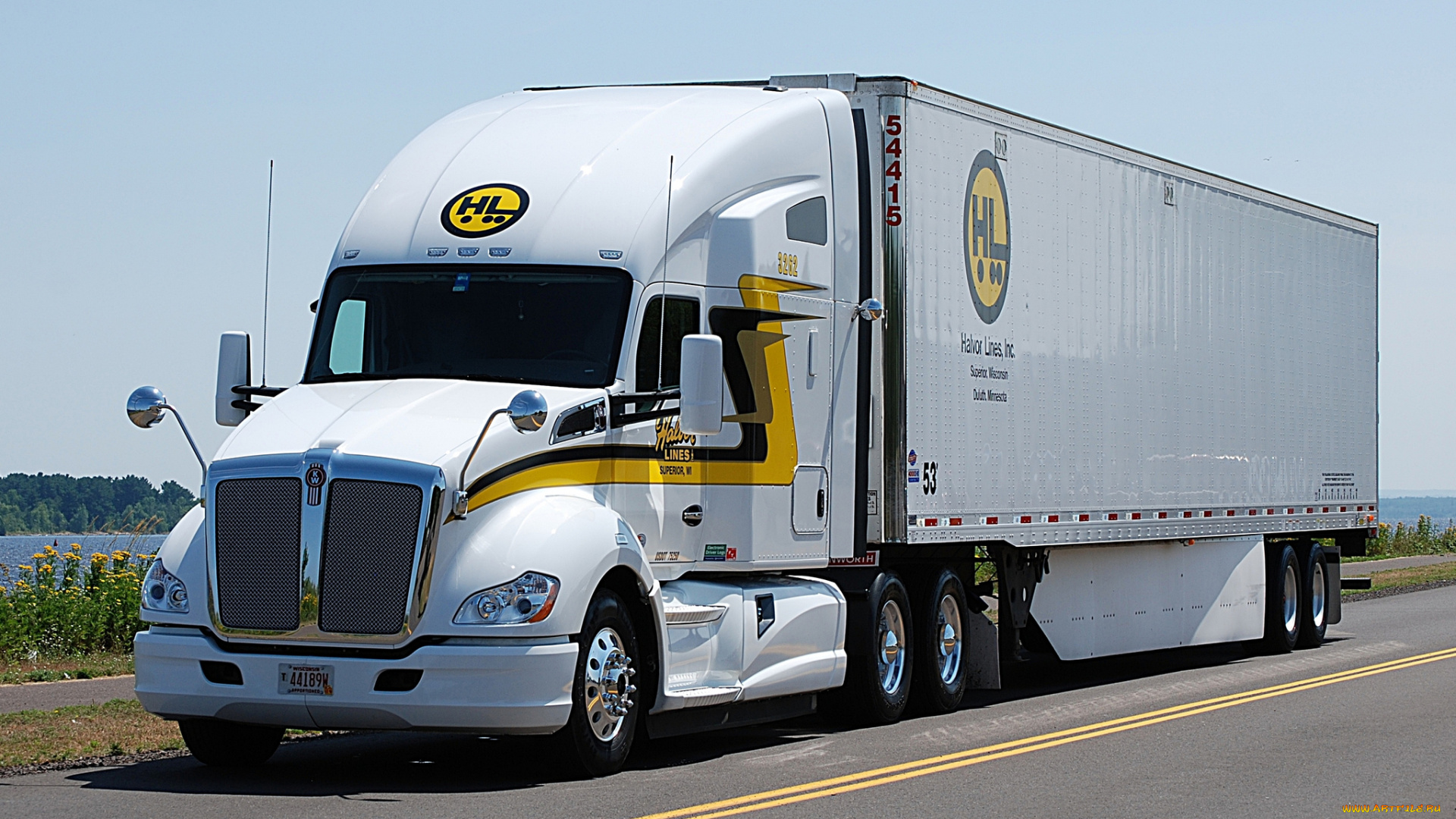 kenworth, -, halvor, t680, 3hr, автомобили, kenworth, тяжелый, грузовик, седельный, тягач