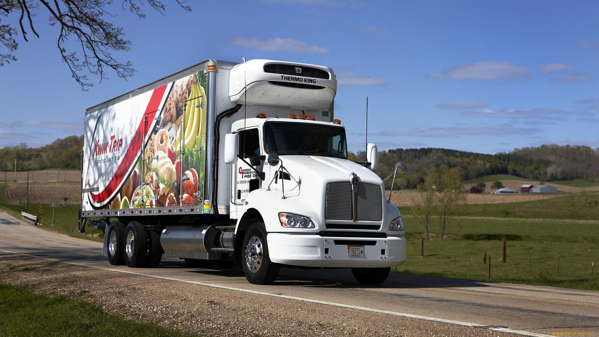 kenworth, -, kwik, trip, t440, nat, gas, 3hr, автомобили, kenworth, тяжелый, грузовик, седельный, тягач