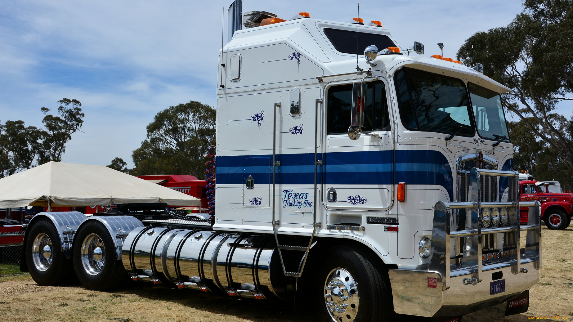 kenworth, автомобили, kenworth, , выставка, улица, седельный, грузовик, тяжелый, тягач