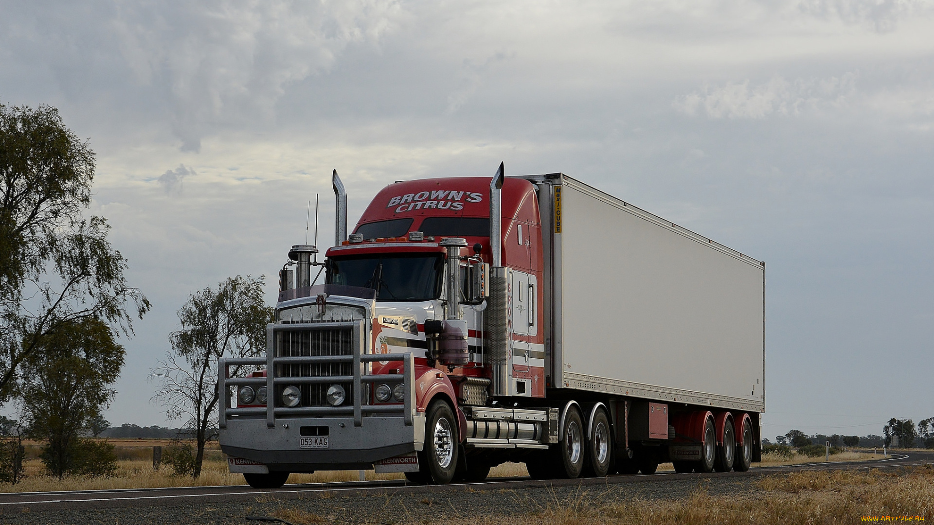 kenworth, автомобили, тяжелый, грузовик, седельный, тягач