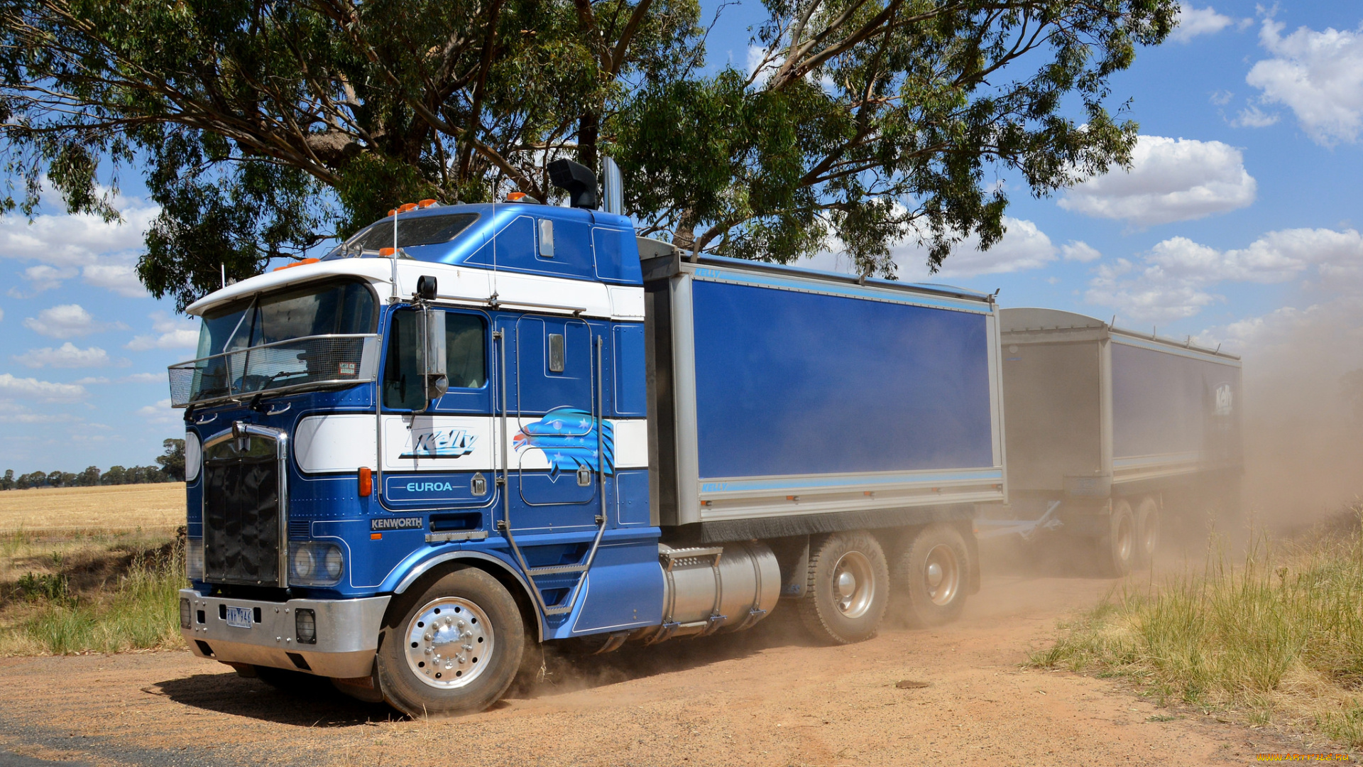 kenworth, автомобили, тяжелый, грузовик, седельный, тягач